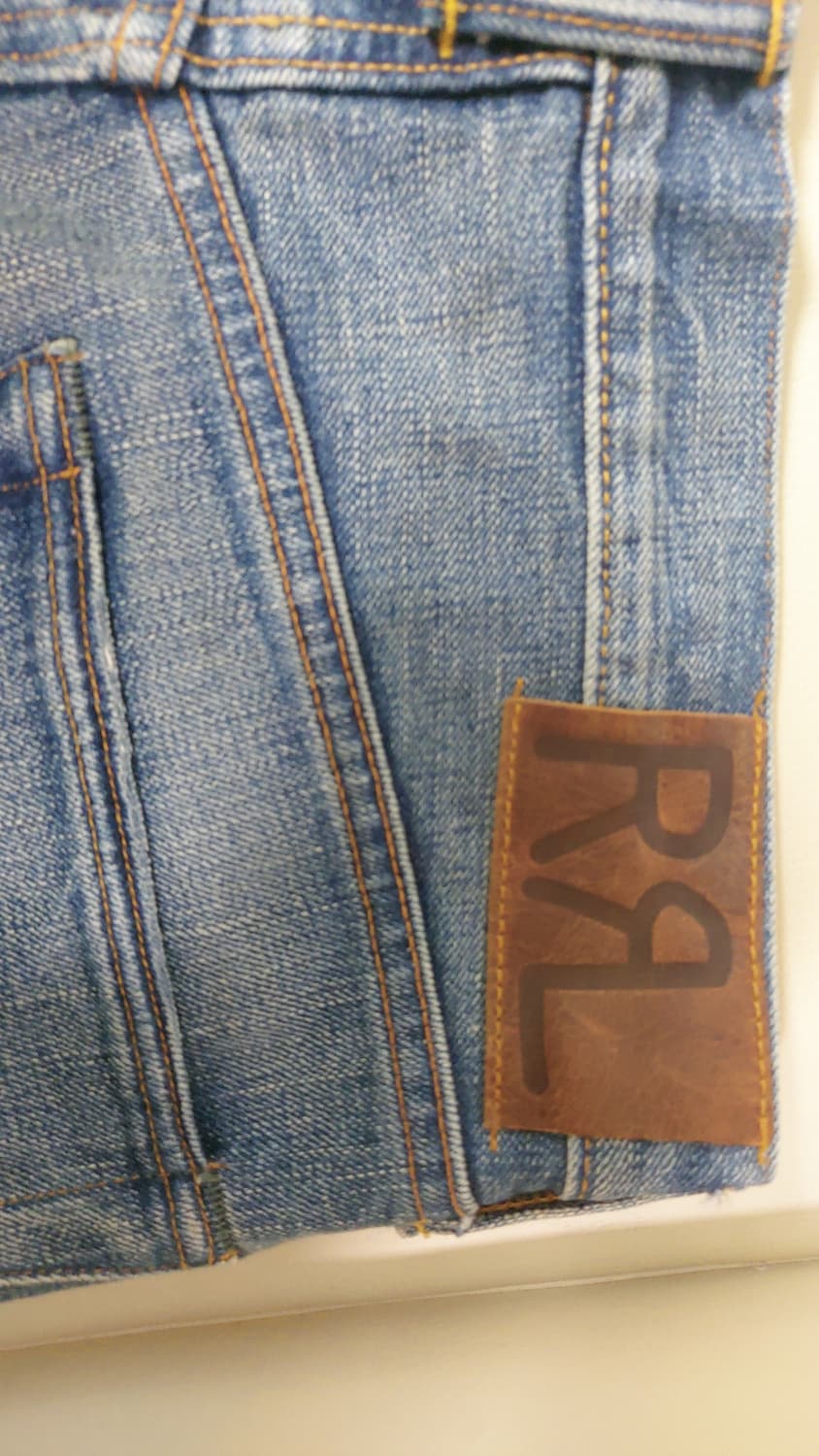 Rrl 스트레이트핏 힐스뷰 셀비지 진  상품이미지3