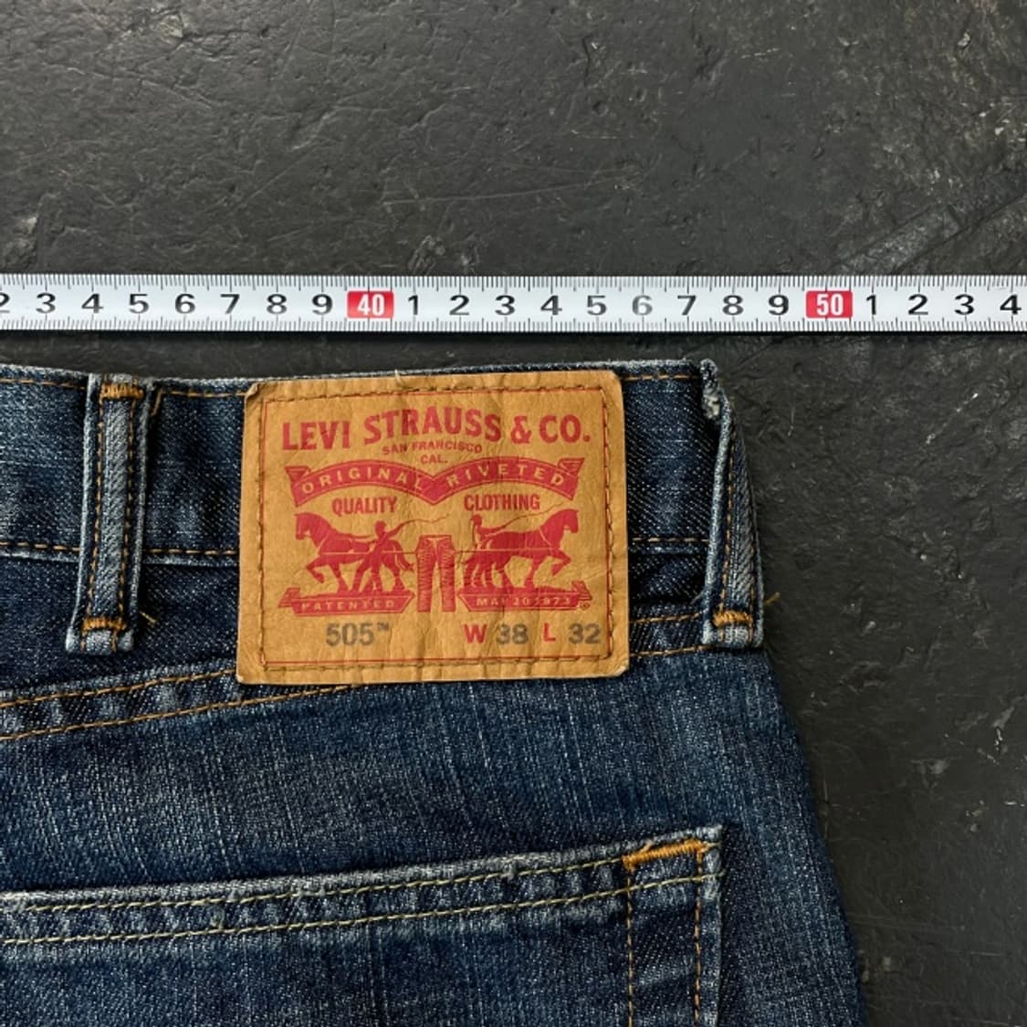 38 리바이스 505 청바지  상품이미지8