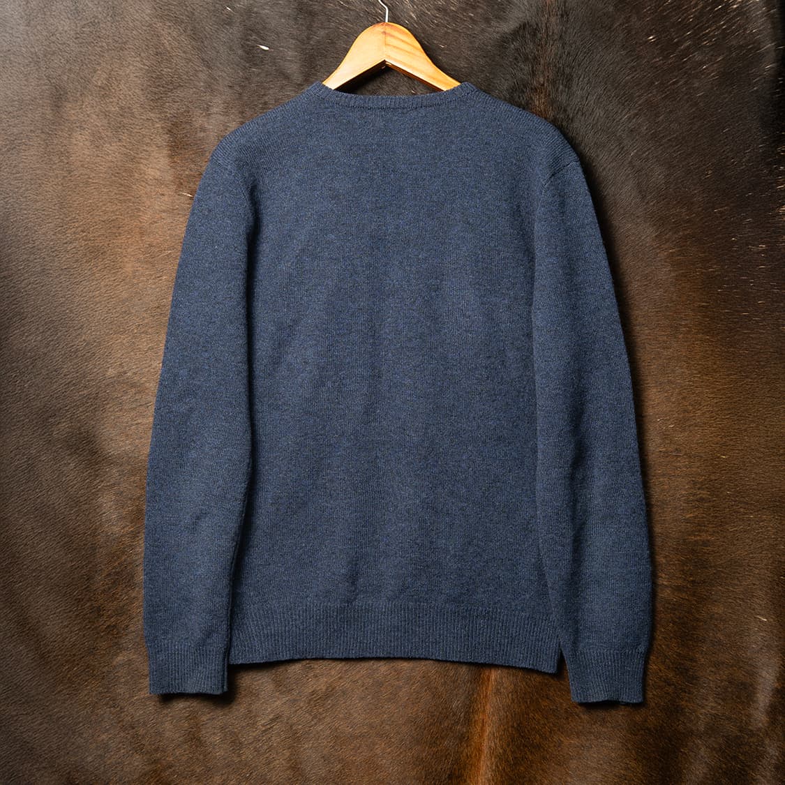 [105] 폴로 랄프로렌 램스울 브이넥 니트 네이비 MT-1318  상품이미지3