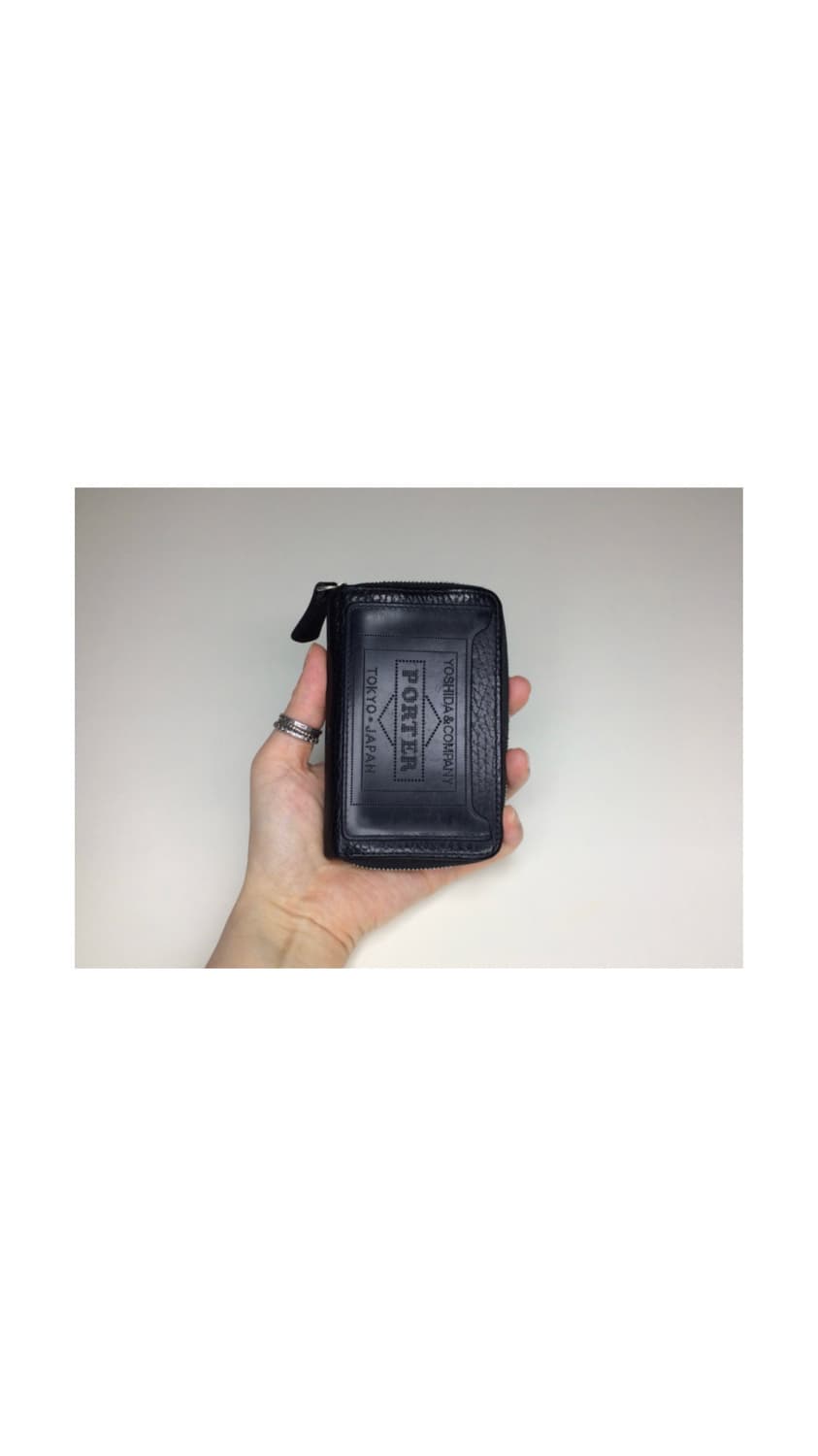 Porter 포터 글레이즈 블랙 지갑 카드지갑 상품이미지2