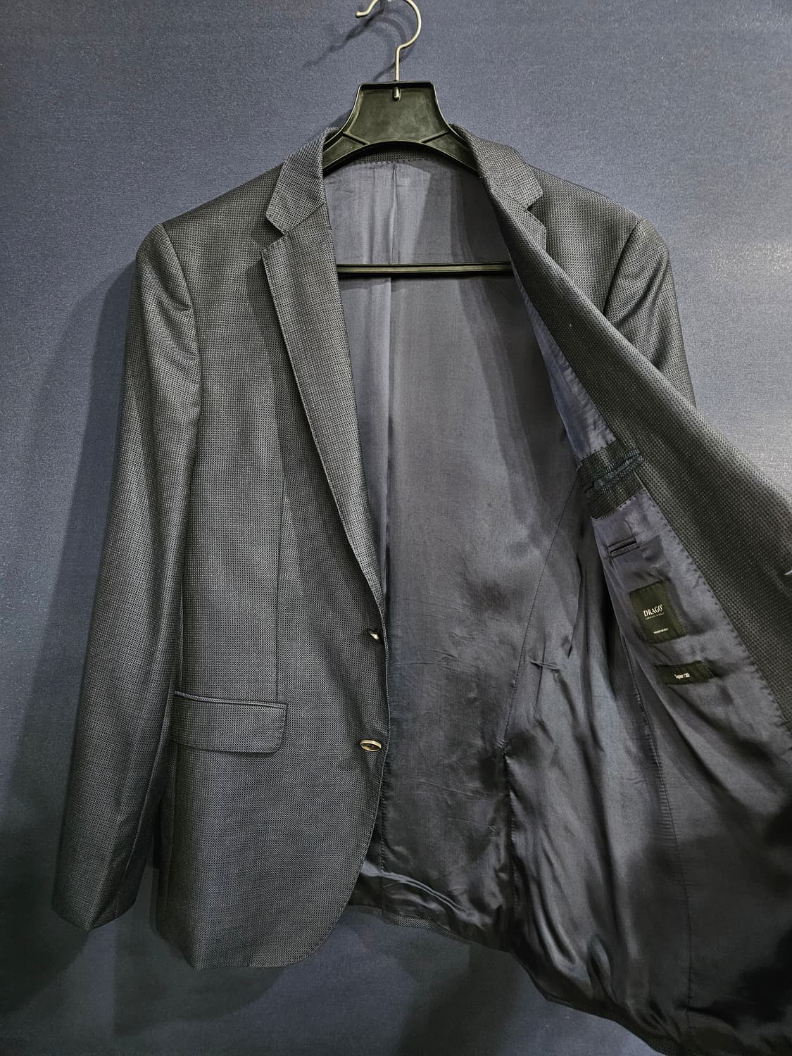 휴고보스 네이비 남성 슬림핏 100 정장셋업  상품이미지7