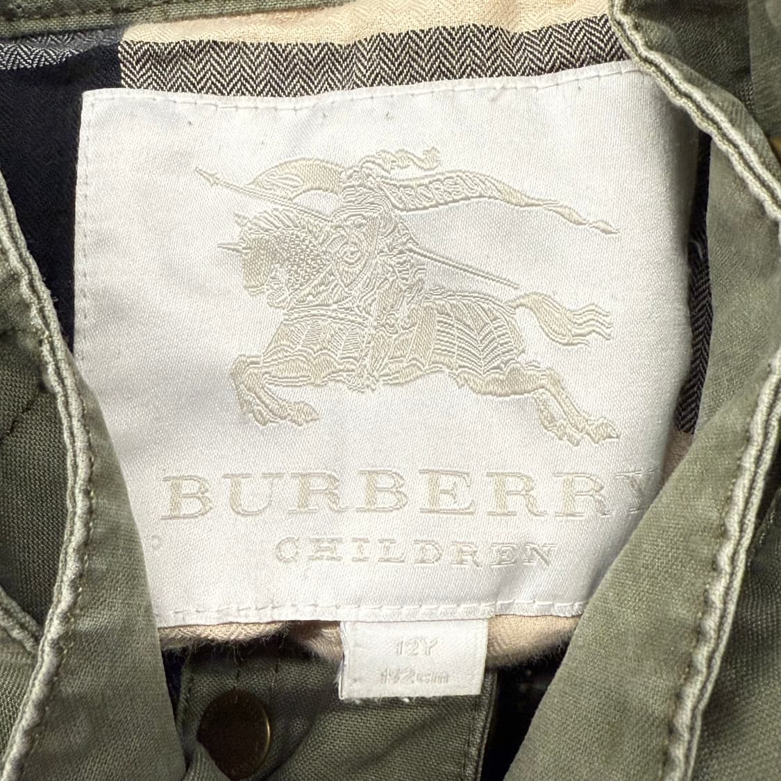 [정품/12y] 버버리 아동용 야상자켓 b18 상품이미지5
