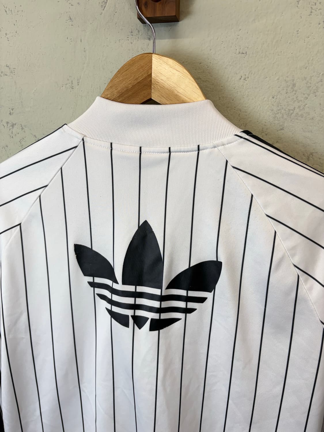 아디다스 슈퍼걸 스트라이프 트랙탑 져지 화이트 상품이미지4