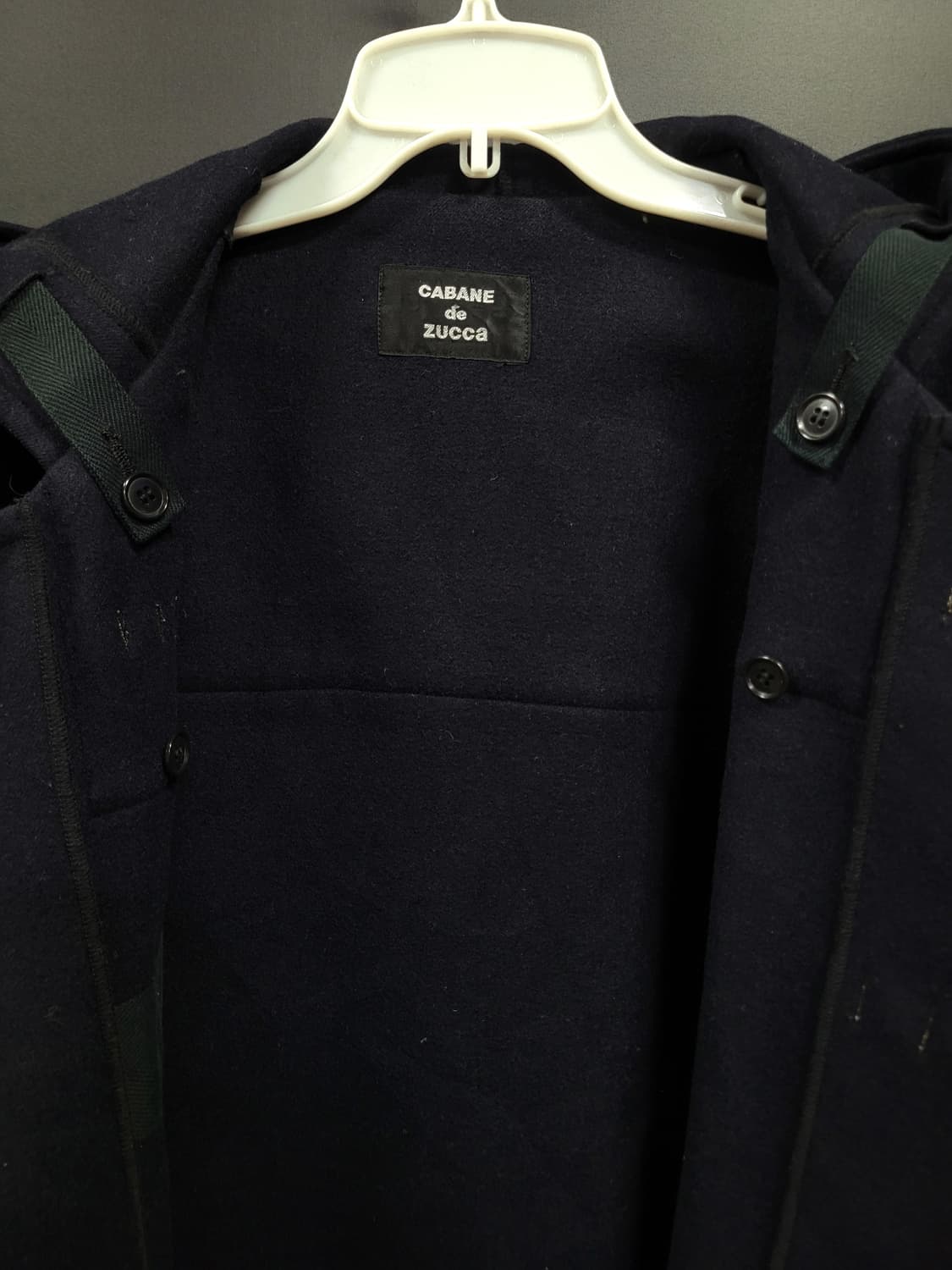 Cabane de Zucca wool duffle coat 주카 더플 울 상품이미지4