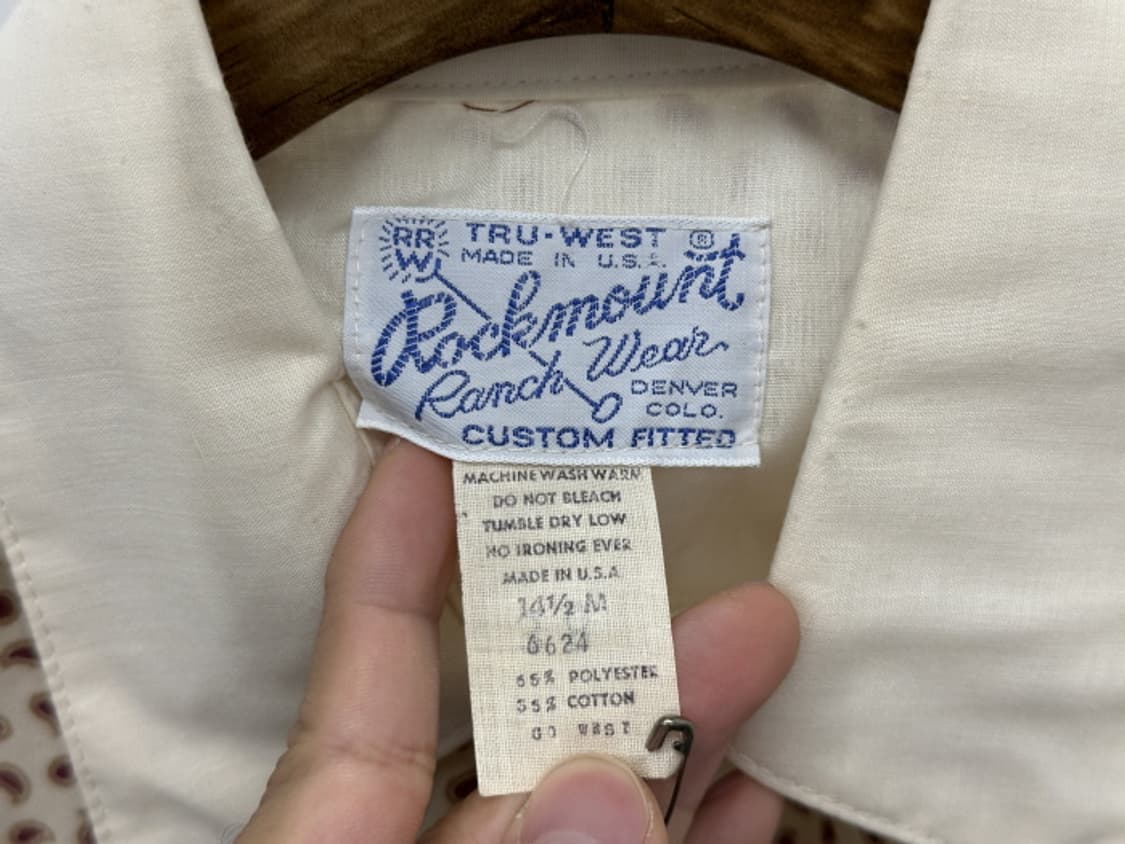 70'S ROCKMOUNT RANCH WEAR_ made in U.S.A 상품이미지9