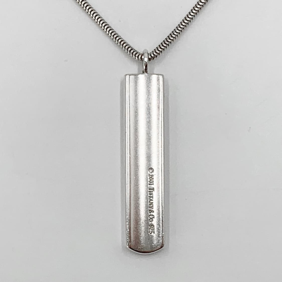 티파니 실버바 펜던트 실버 목걸이 풀구성 NO.104 상품이미지8