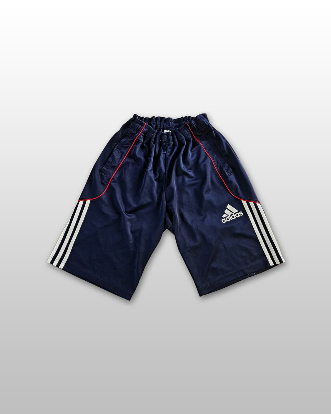 ADIDAS 아디다스 네이비 트레이닝 반바지 상품이미지1