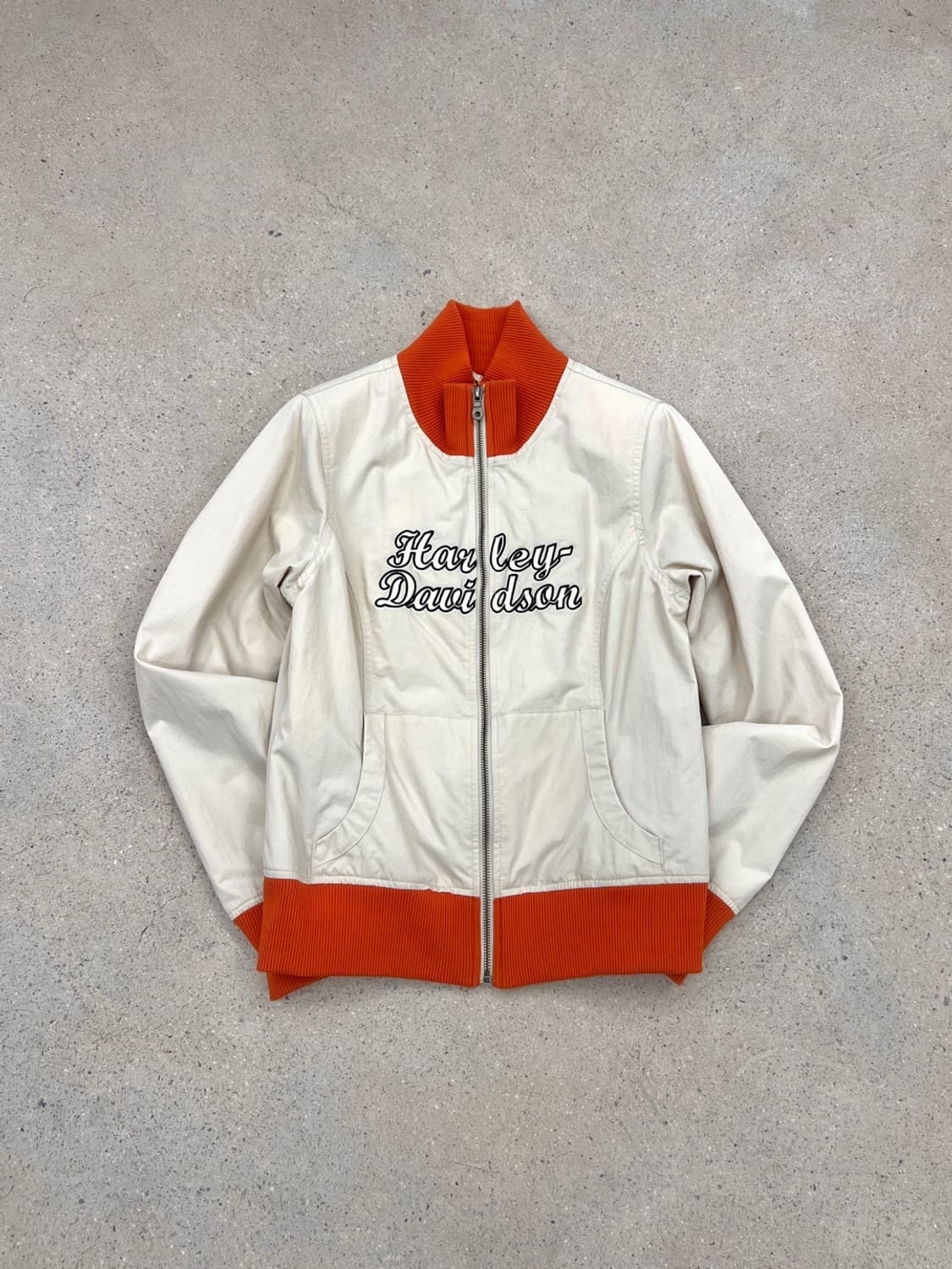 할리데이비슨 빅로고 배색 나일론 자켓 상품이미지3