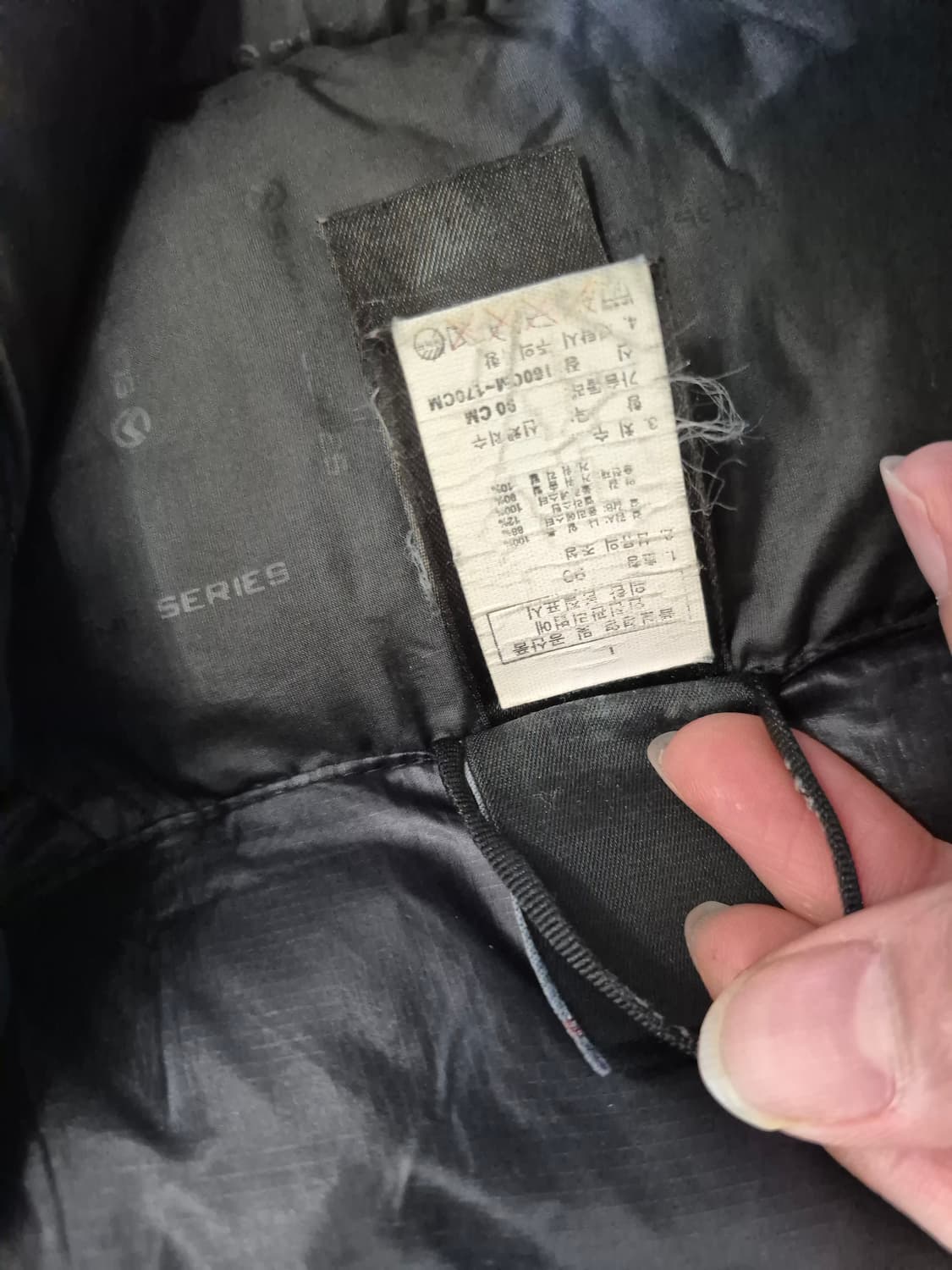 노스페이스 써밋 시리즈 여성 패딩 90size 상품이미지4