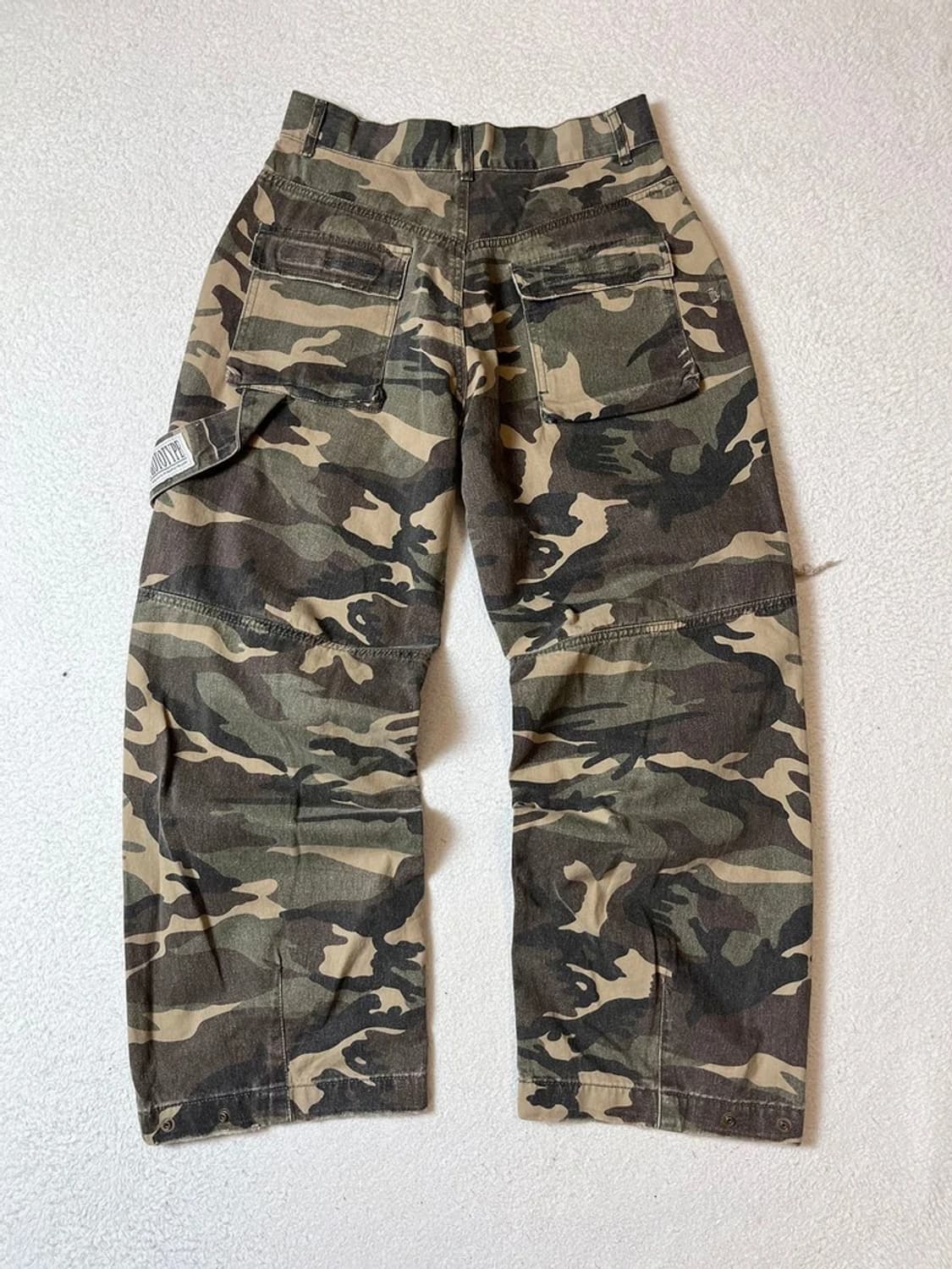 이티씨이 ETCE 24FW 더블니 디스트로이드 팬츠 PN7113 상품이미지8