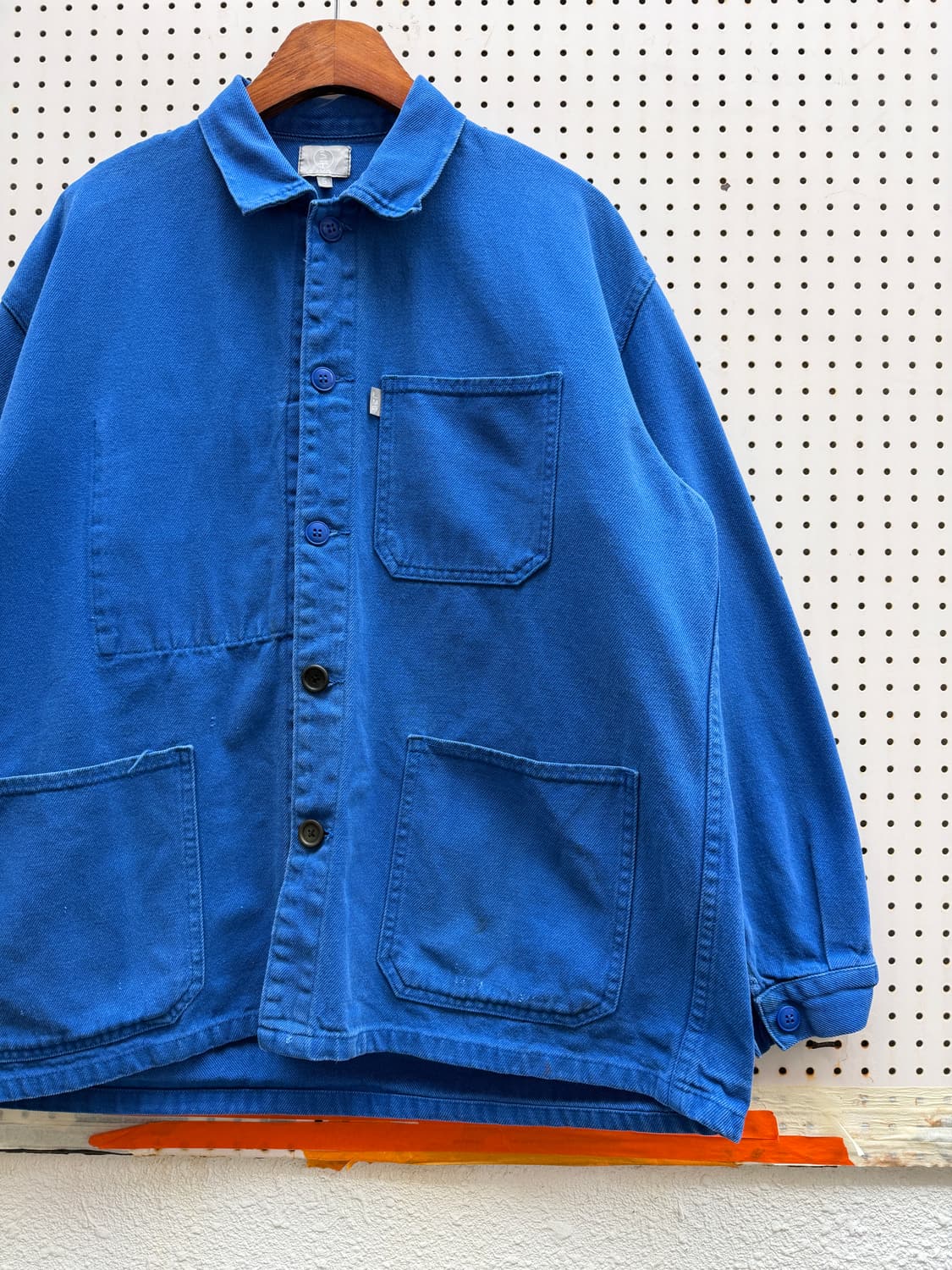 WASHED OLD VINTAGE LMA FRENCH 프렌치워크자켓 상품이미지4