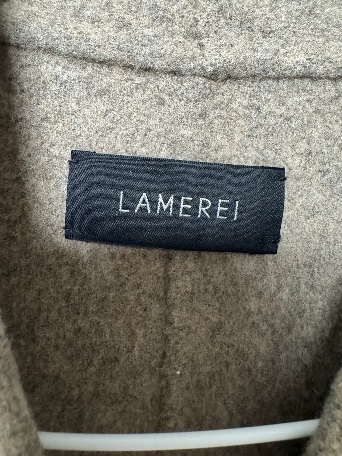 라메레이 핸드메이드 울 코트 상품이미지2