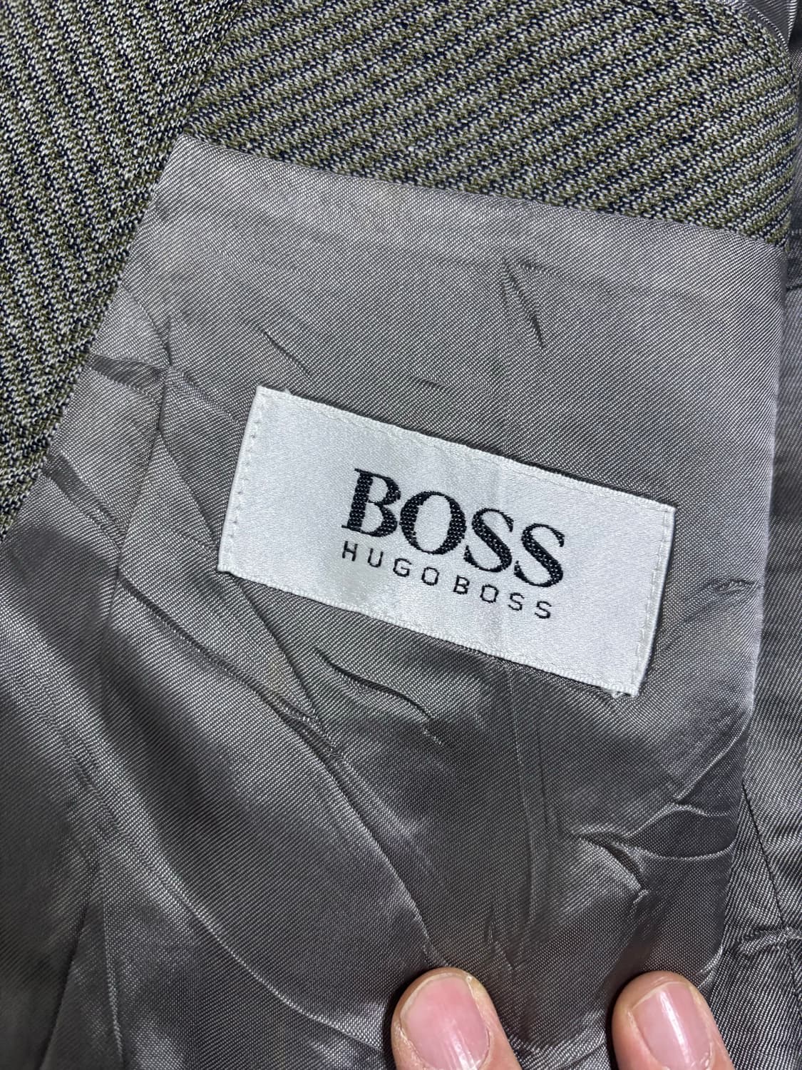 일본판 휴고보스 더블 블레이저 105 상품이미지4