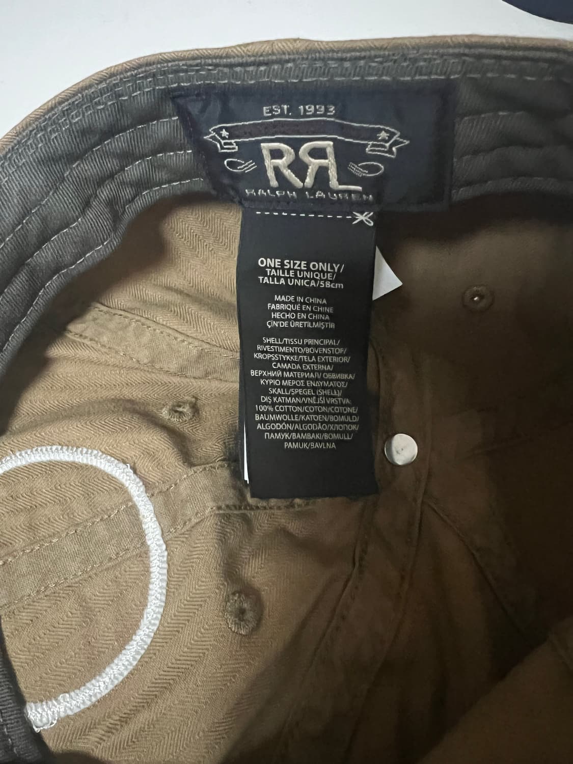 RRL 윙로고 볼캡 상품이미지3