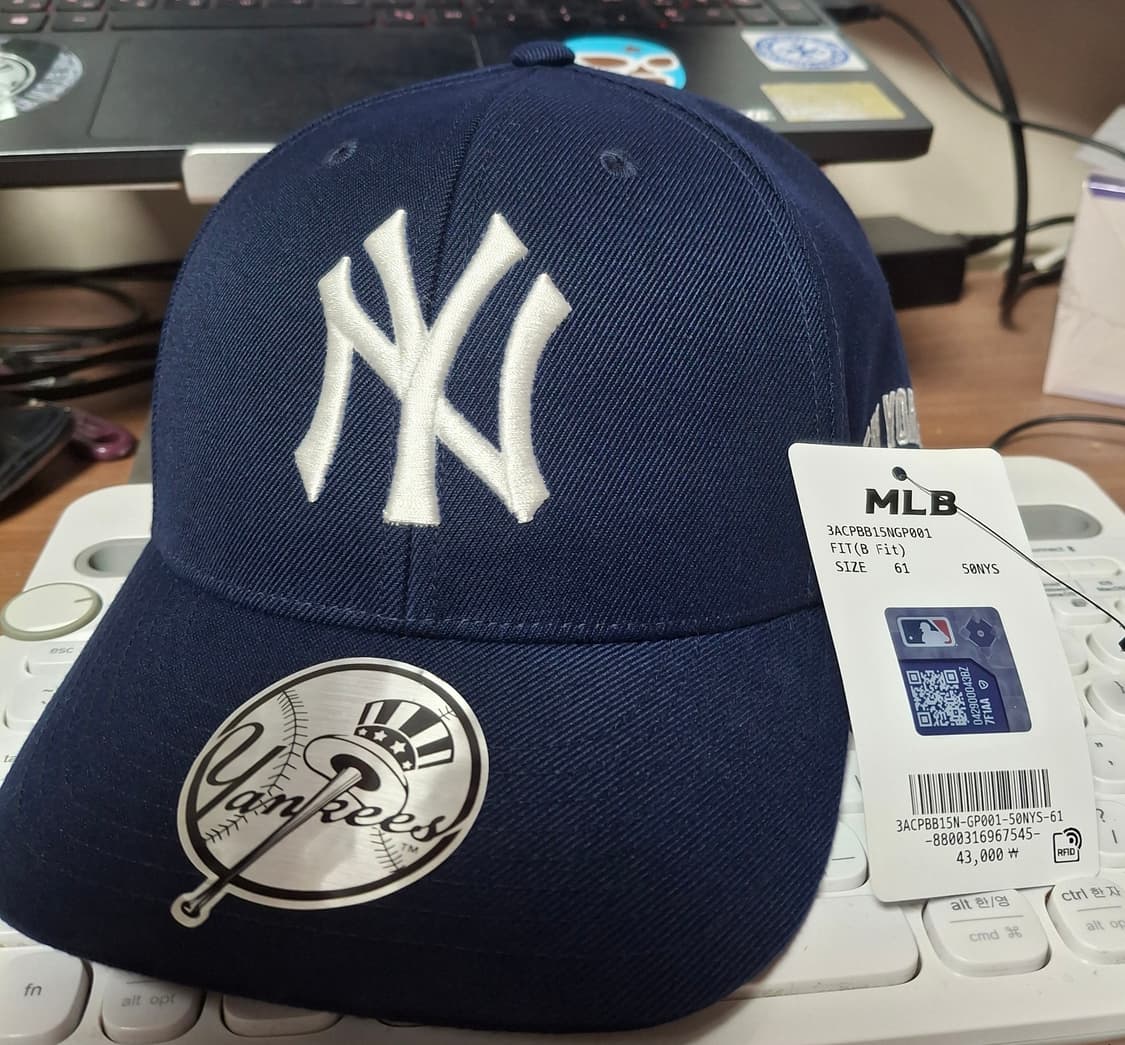 MLB 양키스 볼캡 네이비 61호 상품이미지1