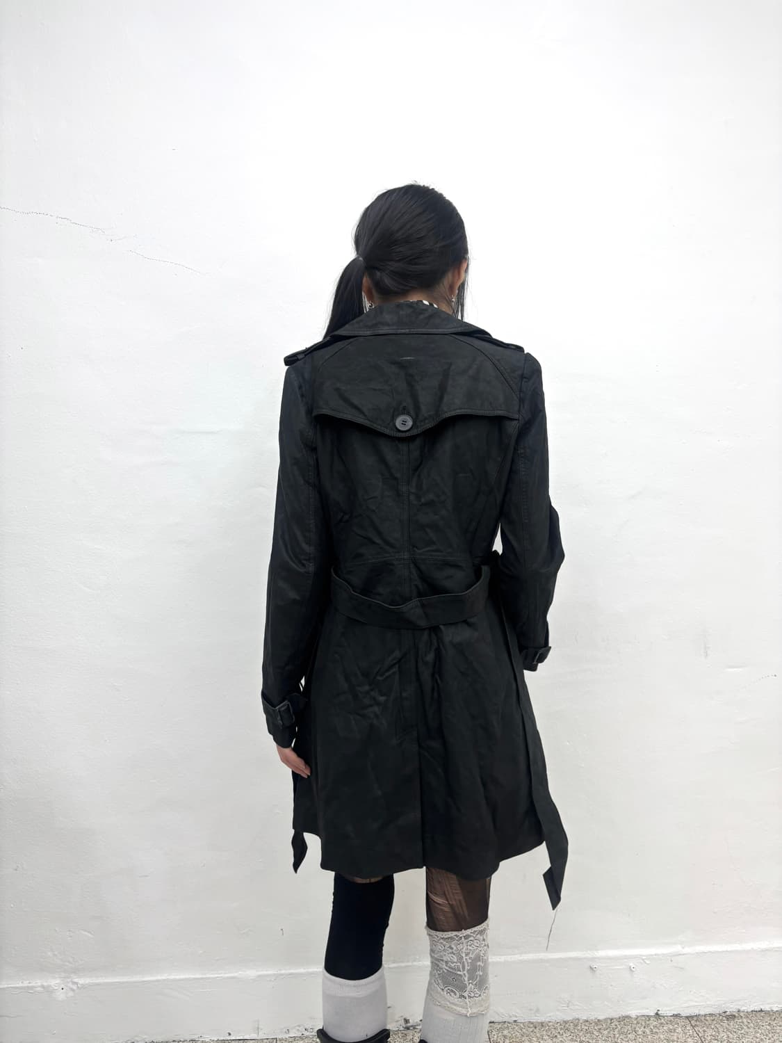 Cow-hide rock mood leather coat 상품이미지2