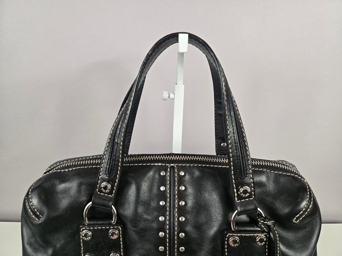 마이클코어스 Asor 아스터 백 스터드 토트백 가방 정품 블랙 은장 상품이미지2