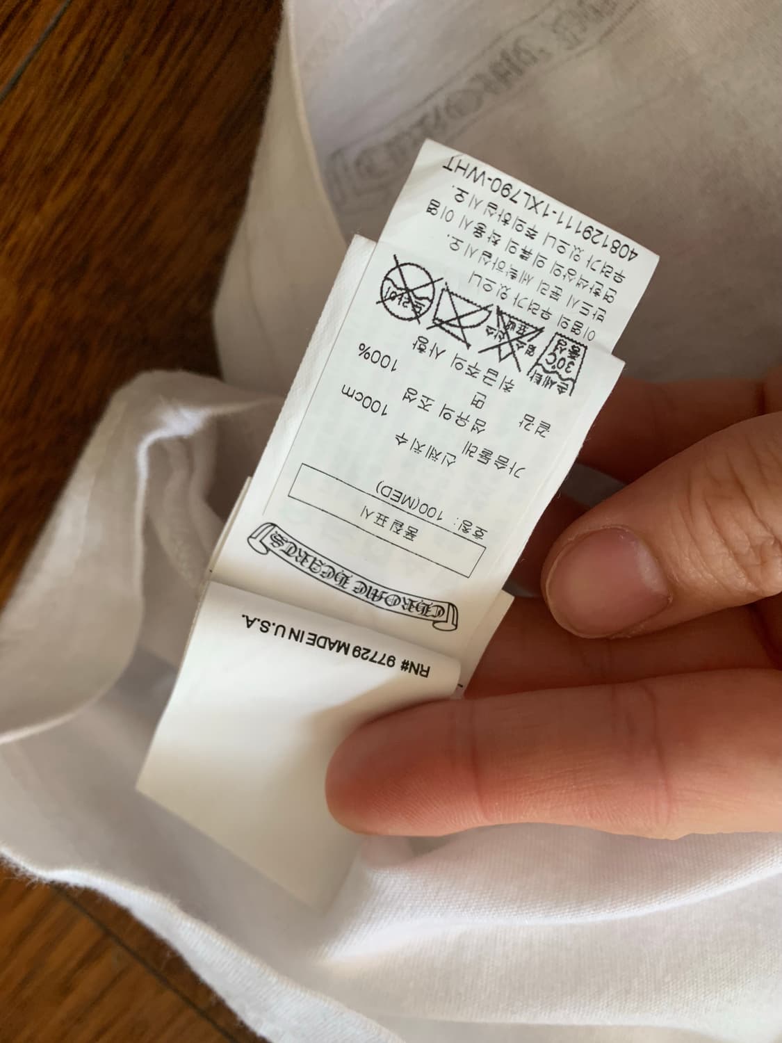 크롬하츠 세메터리 포켓 티셔츠 M 상품이미지10