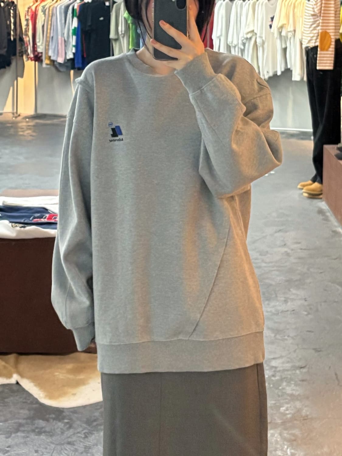 아더에러 X 자라 맨투맨 상품이미지1