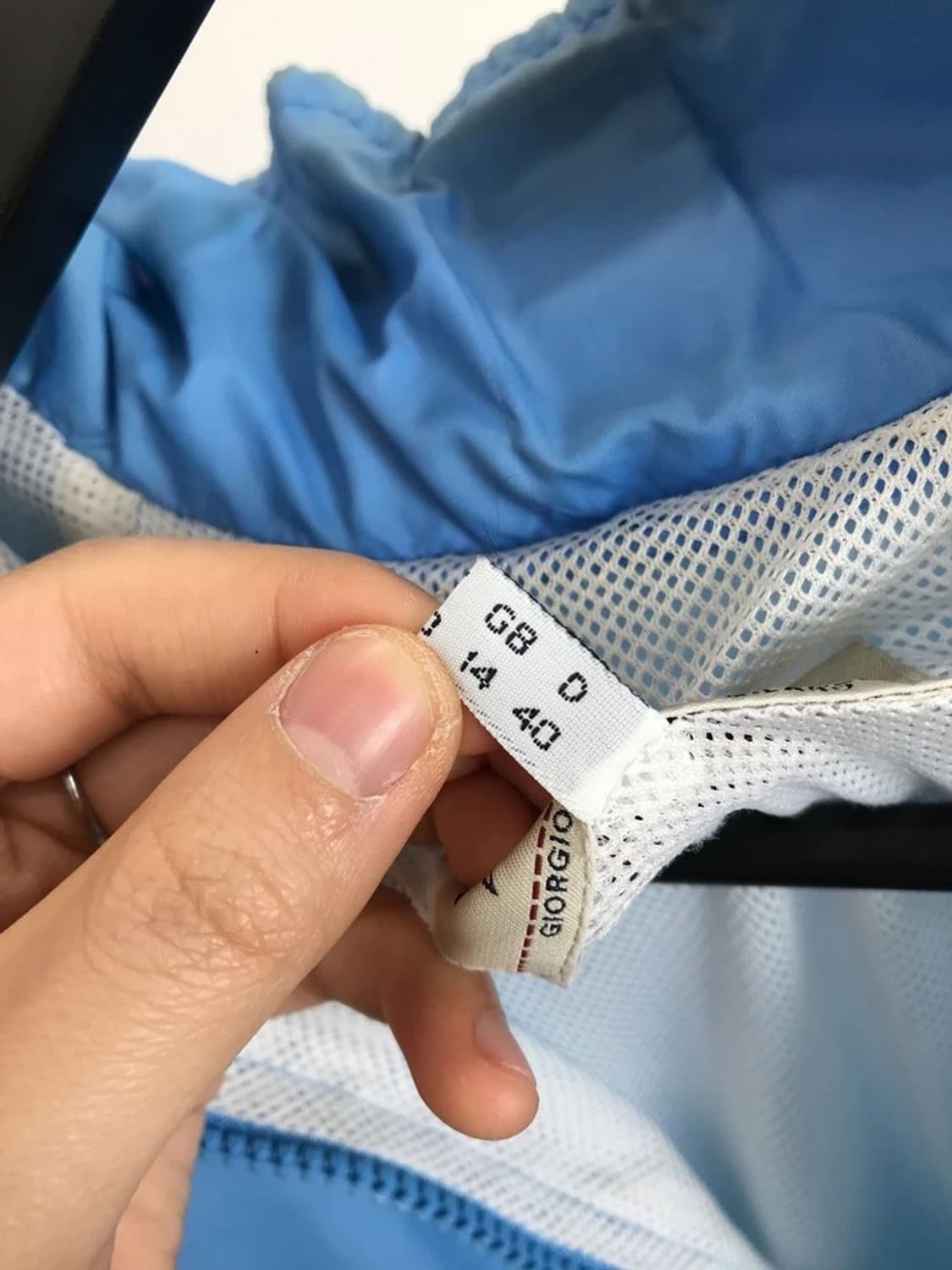 Armani Jeans Light Blue Windbreaker 상품이미지8