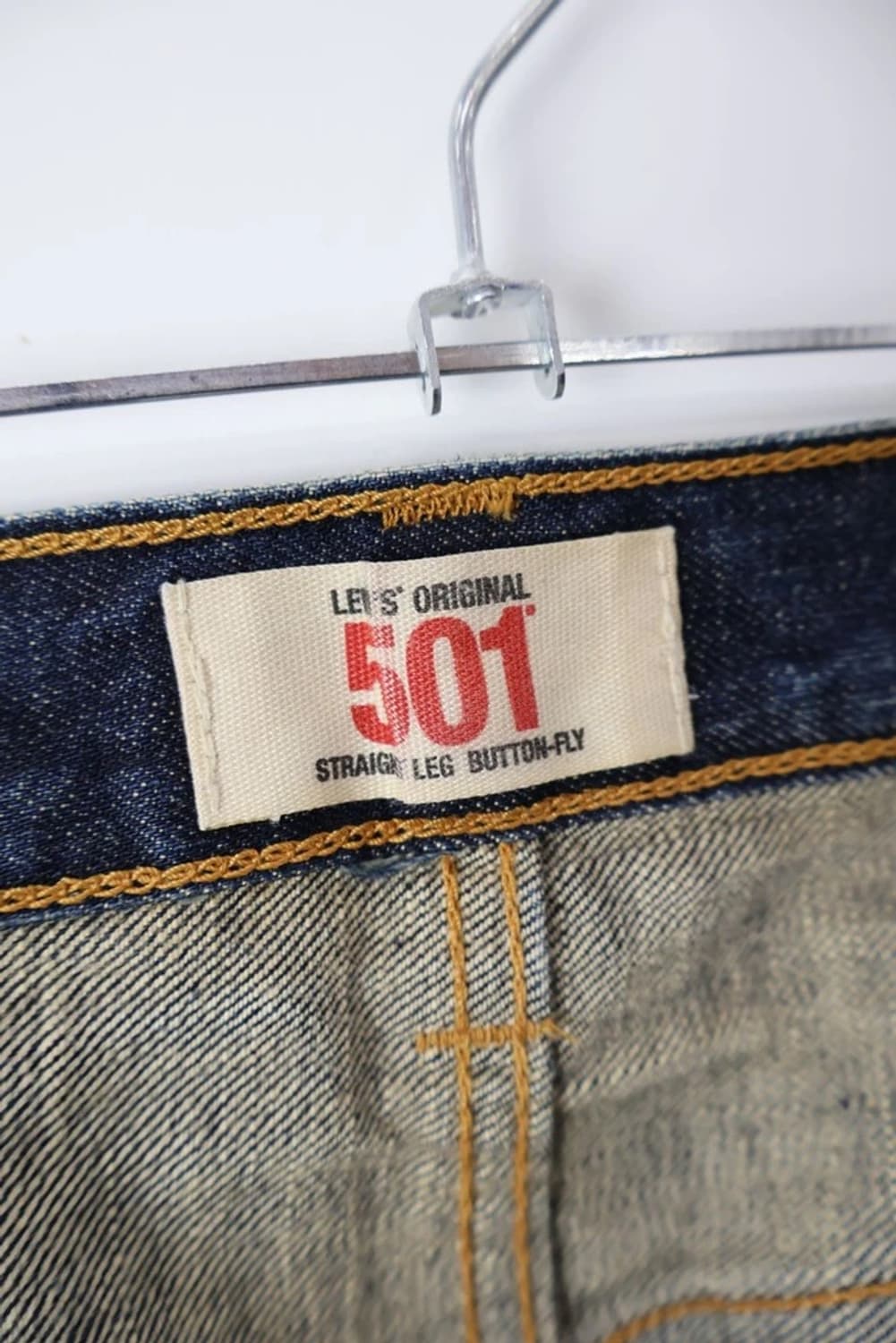 Levi’s 501 Washed Distressed Denim 상품이미지7