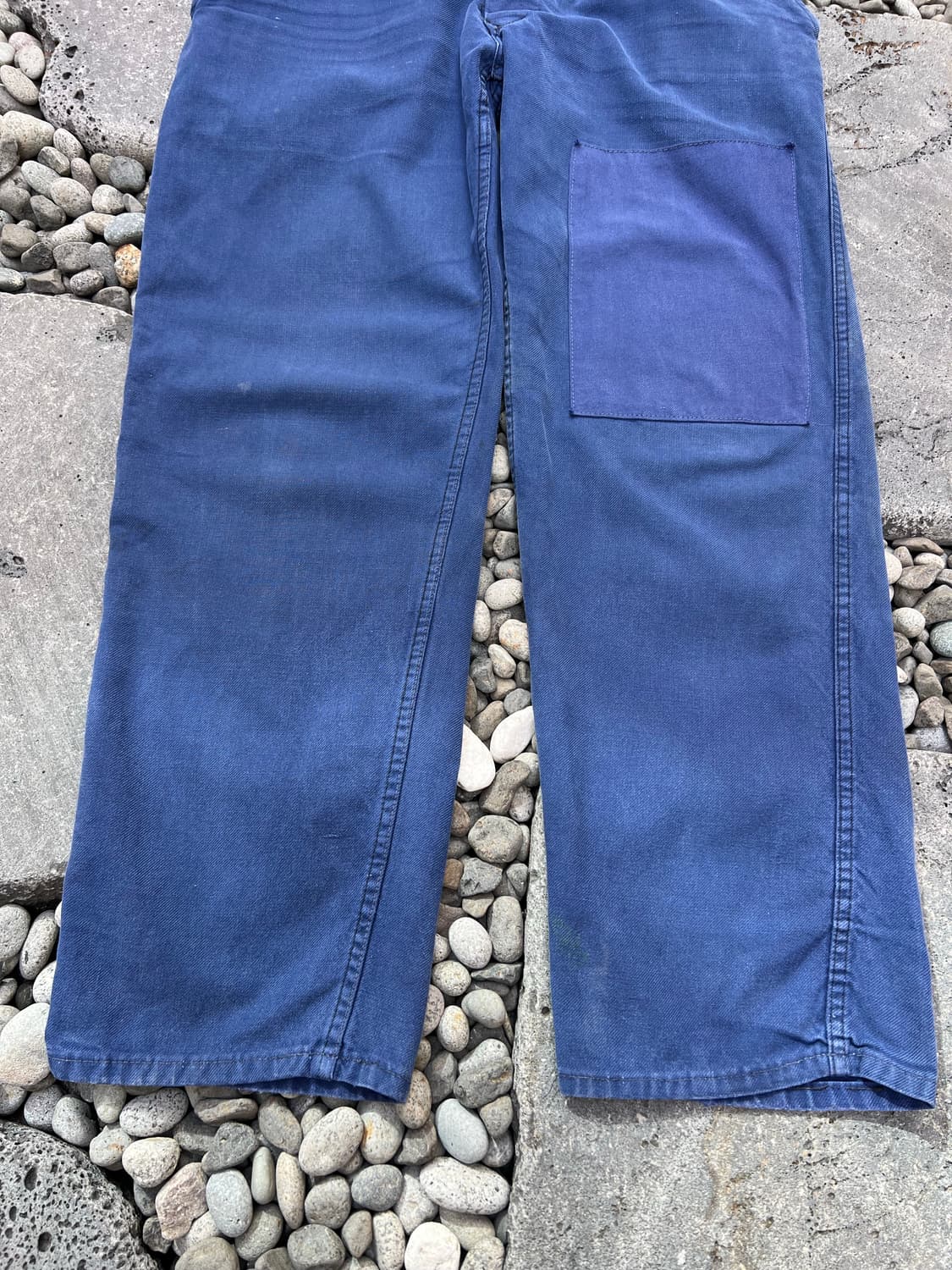(34인치)OLD VINTAGE FADED BLUE 빈티지프렌치워크팬츠 상품이미지4