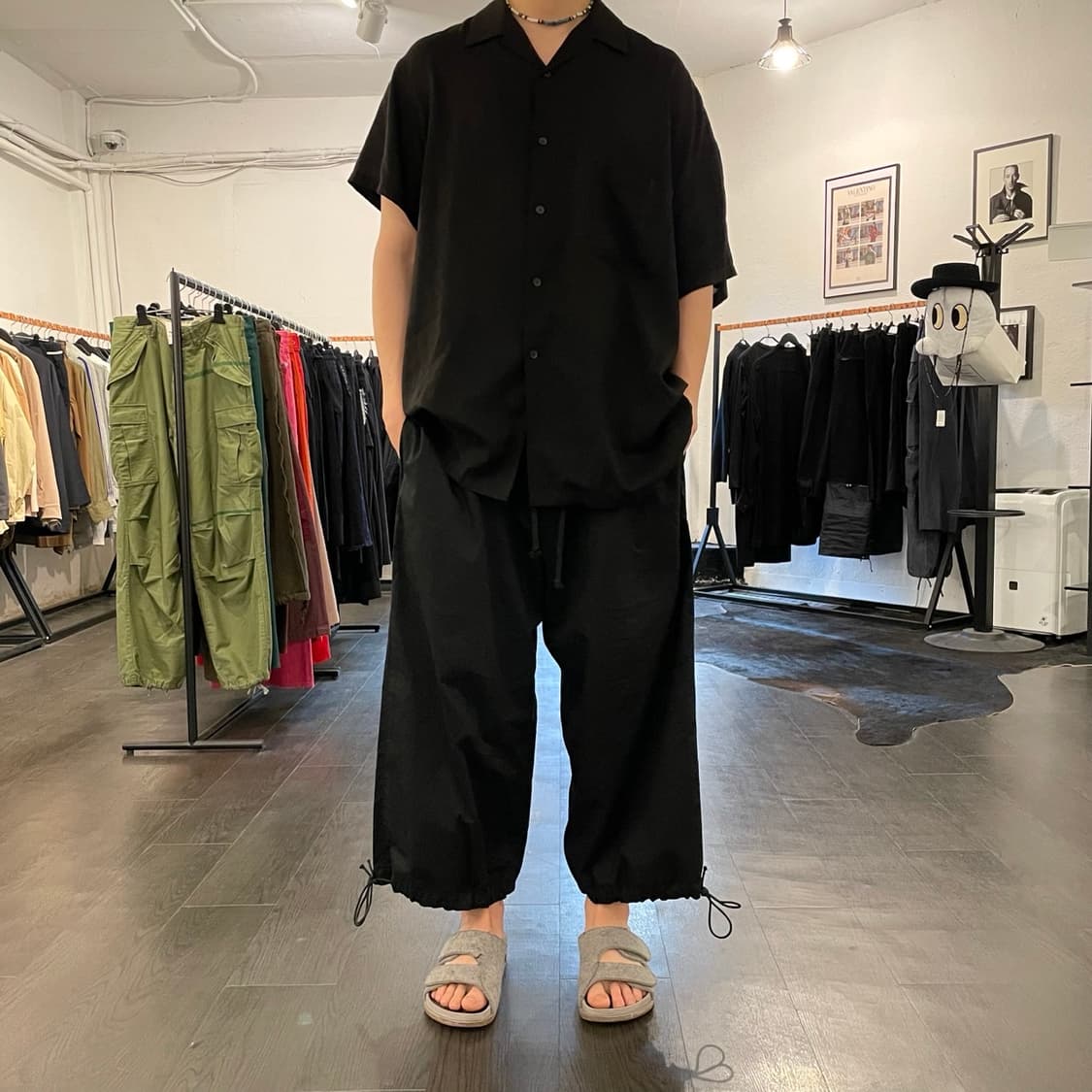 요지야마모토 롱 벌룬팬츠 상품이미지4