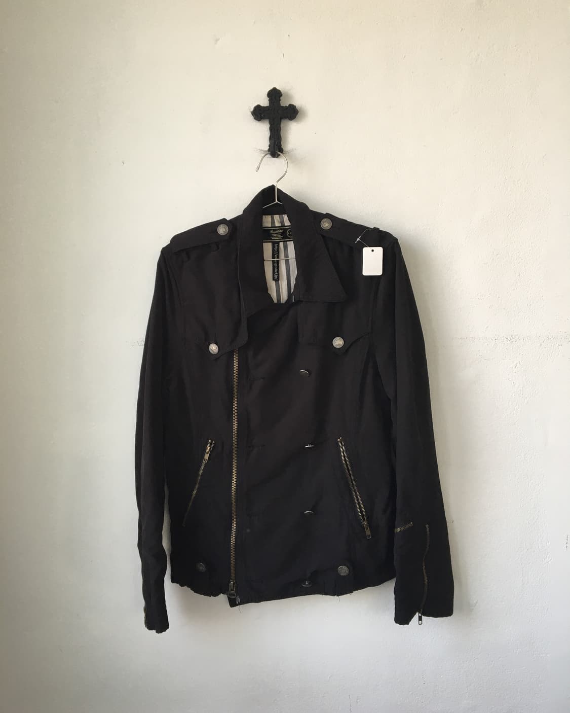 Double button rider jacket 상품이미지2