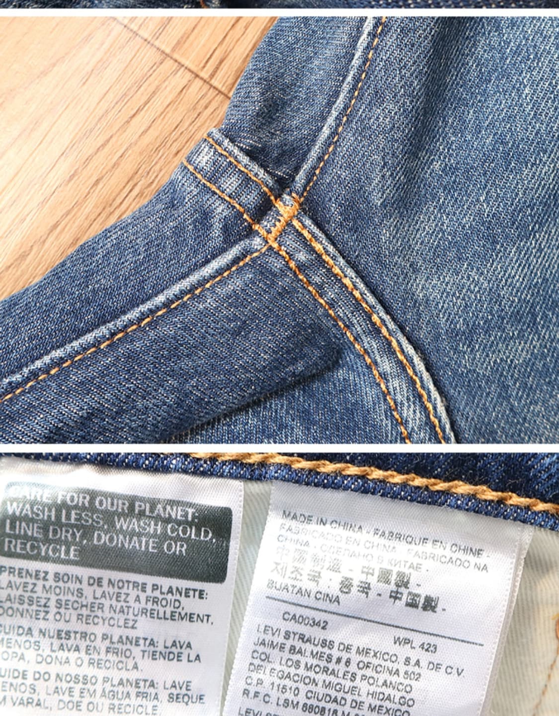 LEVIS 리바이스 512 테이퍼드핏 데님 31 상품이미지8