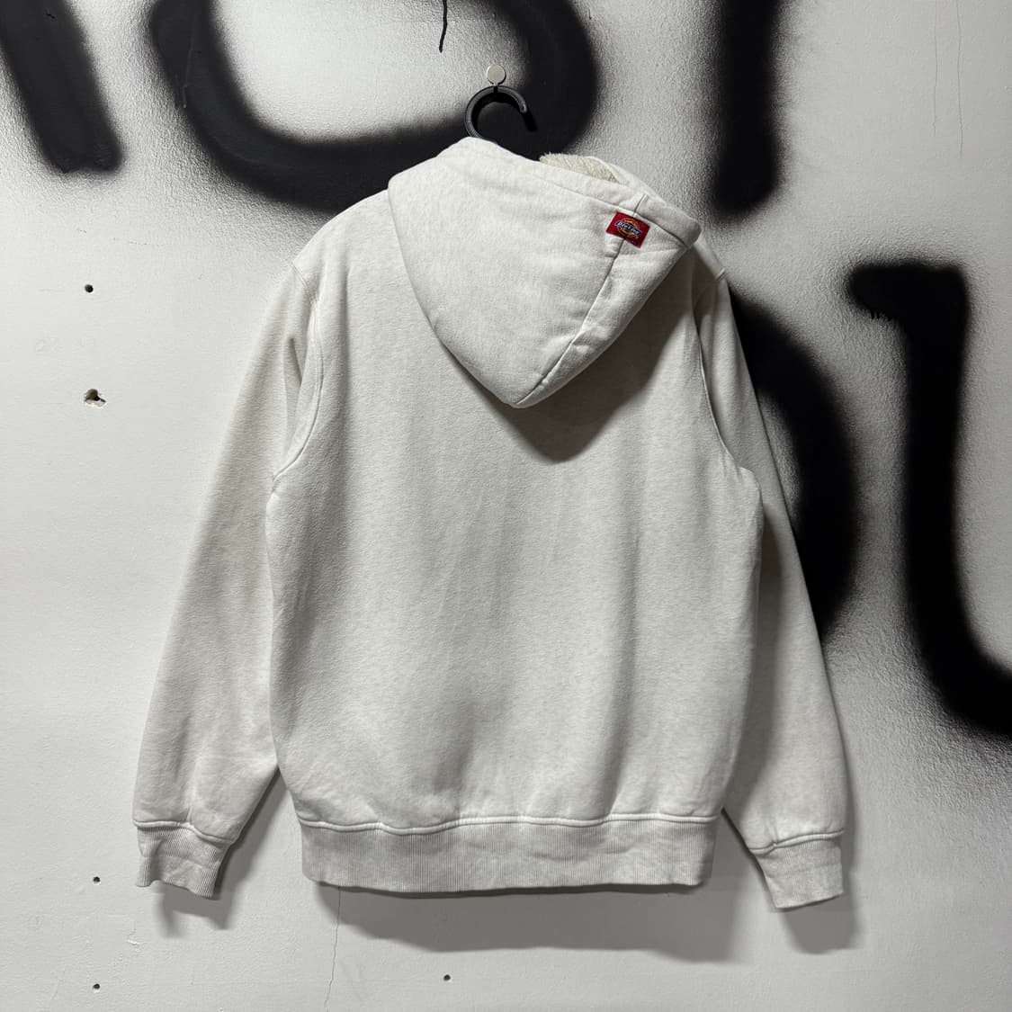 디키즈 아크 로고 쉐르파 집업 후디 헤더 그레이 상품이미지2