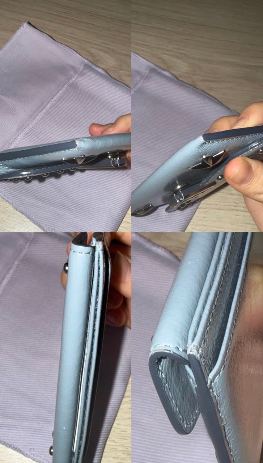 분크 오캄 룬 스타 카드지갑 (Muddy blue) 상품이미지4