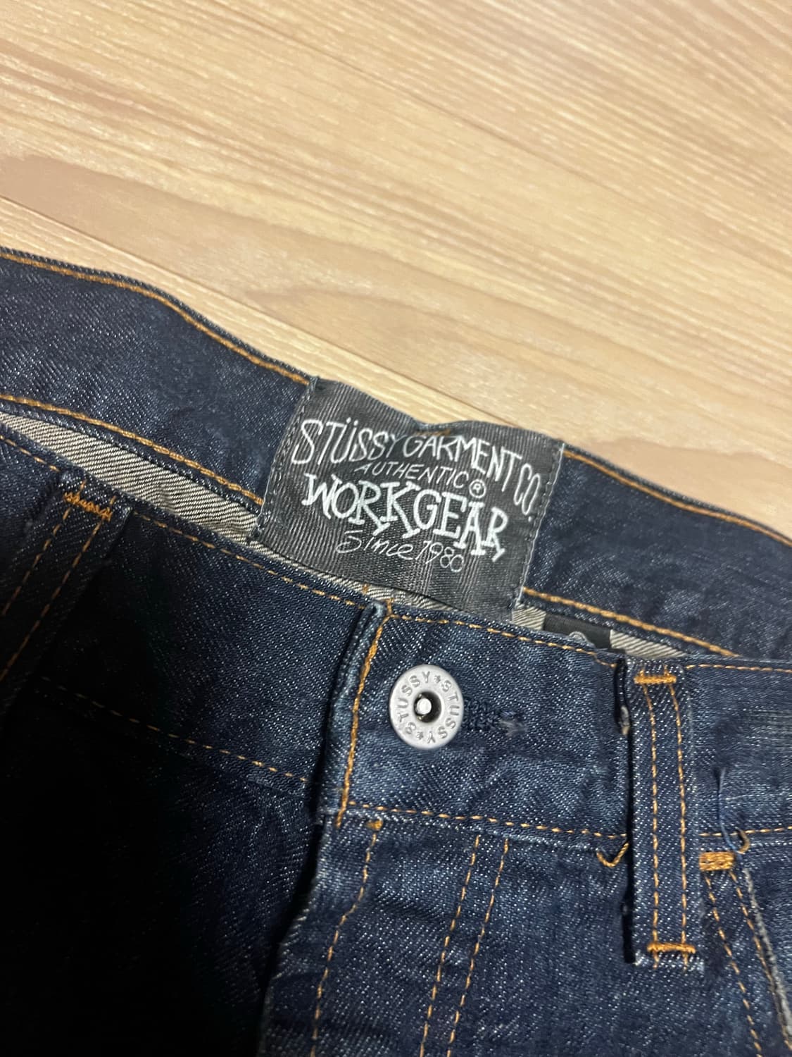 스투시 올드 빈티지 데님 청바지 상품이미지3