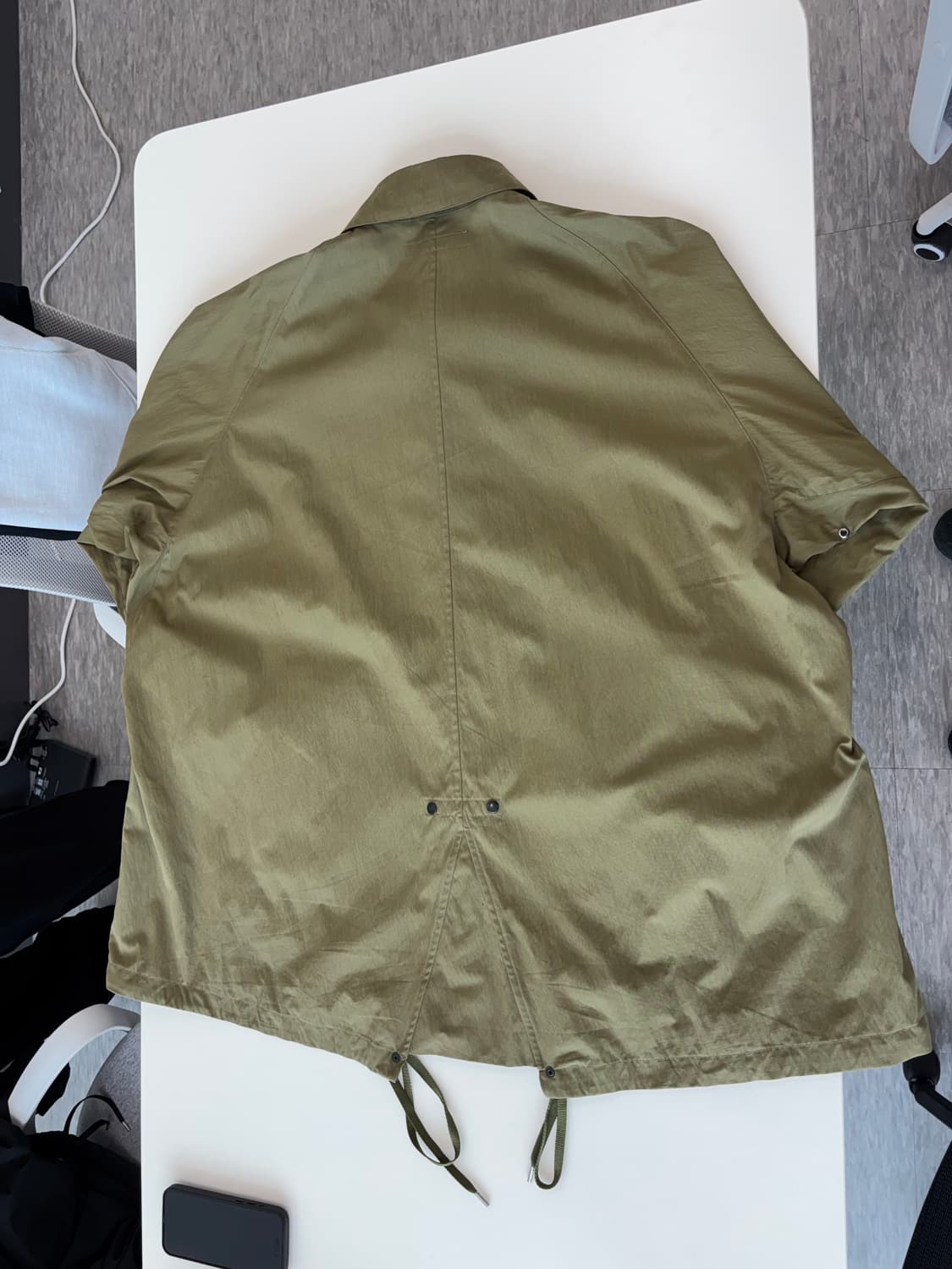 [L] 하버색 피쉬테일 숏 코트 haversack 상품이미지3