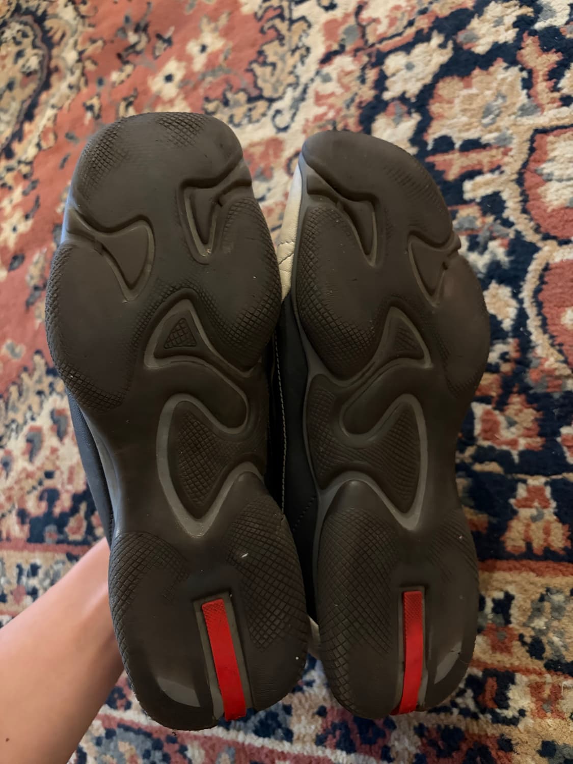 프라다 스포츠 멀티컬러 레더슈즈 상품이미지5