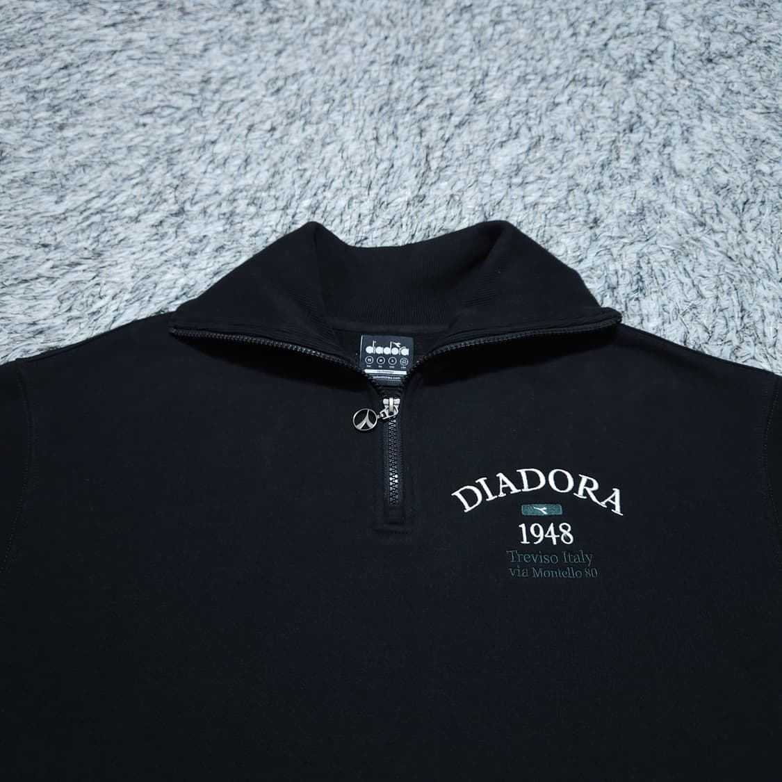 디아도라) M 남자 오버핏 하프집업 기모맨투맨 / 왕눈이샵 상품이미지3