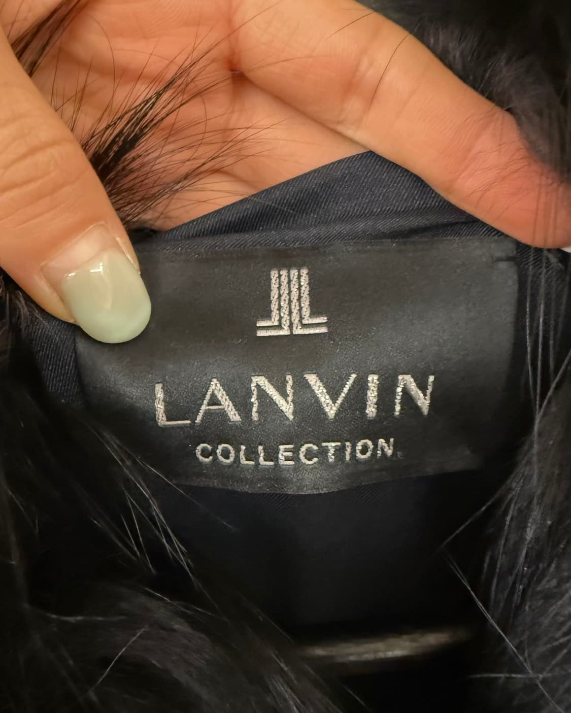 랑방 컬렉션 블랙 폭스퍼 자켓 상품이미지7