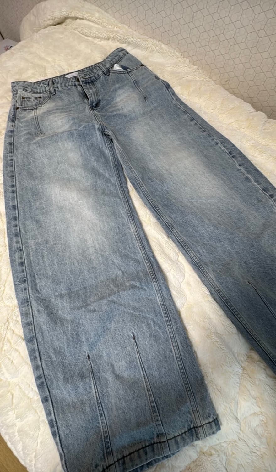 EV 원츠 커브드 데님 팬츠 (L) 상품이미지3