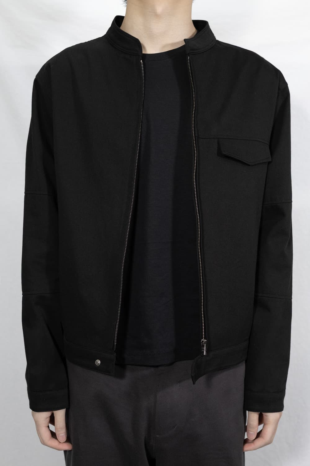 les Rib mechanic jacket (Black) 2 상품이미지1