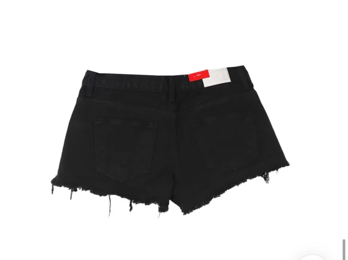 로우라이즈 커팅 코튼 숏팬츠 상품이미지2