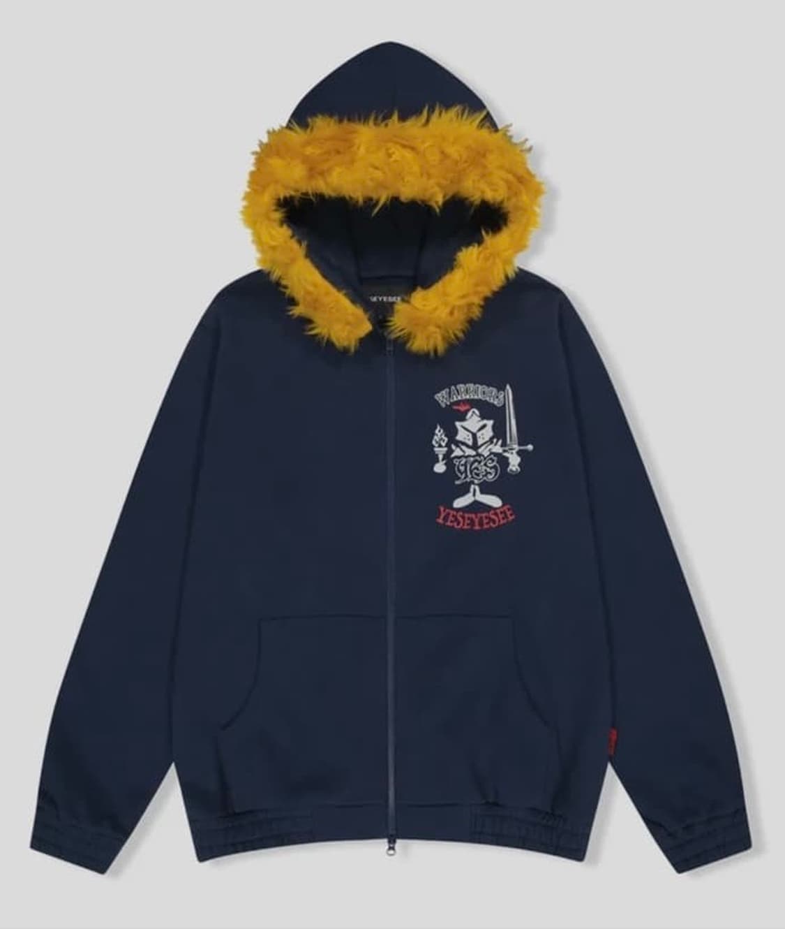 예스아이씨 퍼후드집업 상품이미지1