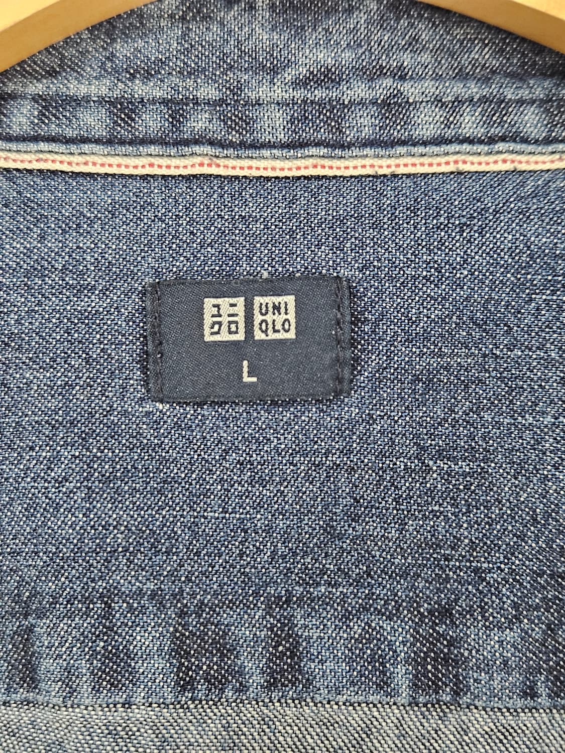 유니클로 데님 셔츠 L 상품이미지3