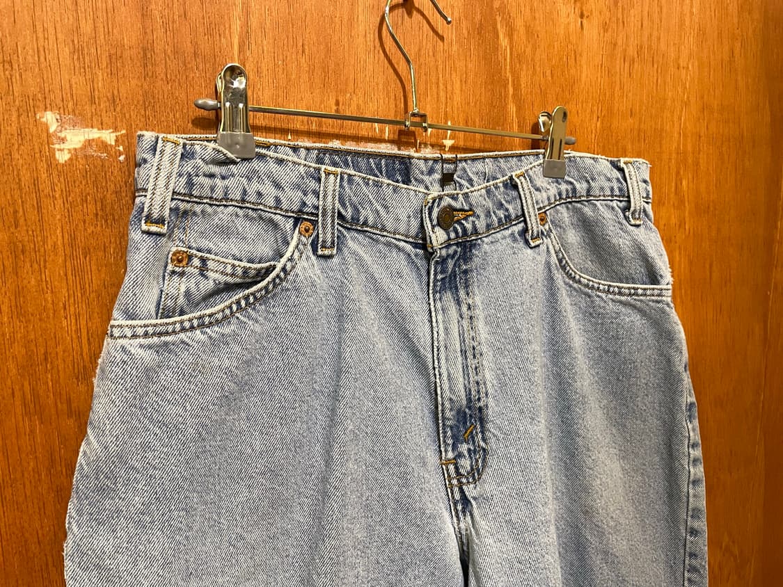34)90~00s Levi's 리바이스 560 오렌지탭 데님 반바지 쇼츠 상품이미지5