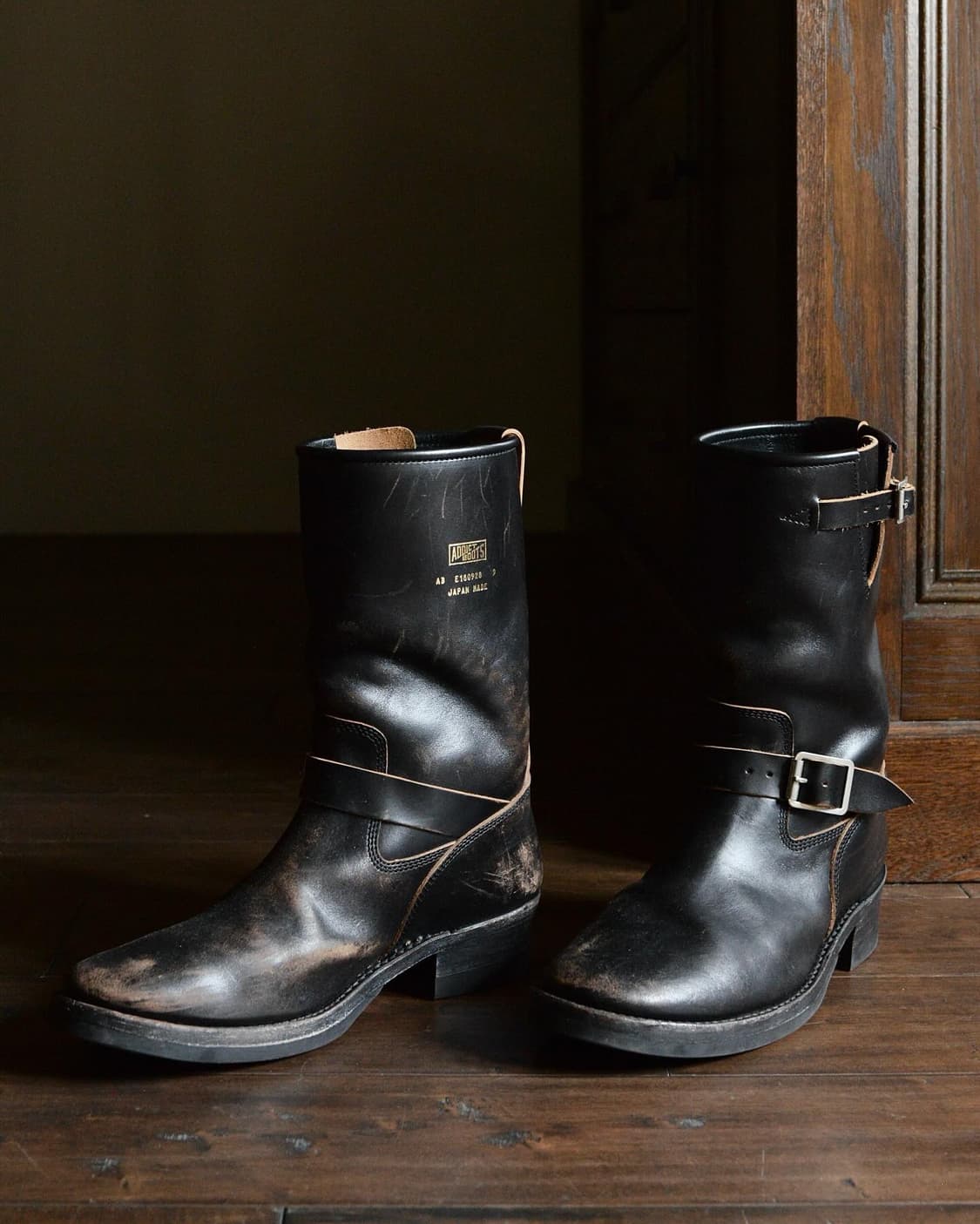 Addict Boots 홀스벗 엔지니어 부츠 블랙 8 상품이미지10