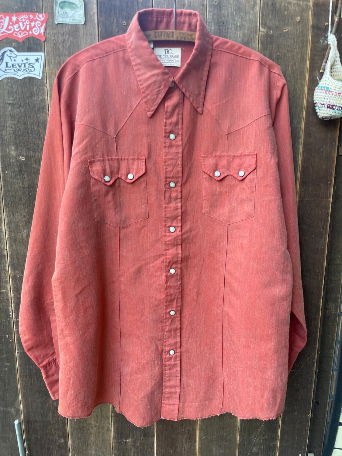 1970-80's Vintage Western shirt 상품이미지1