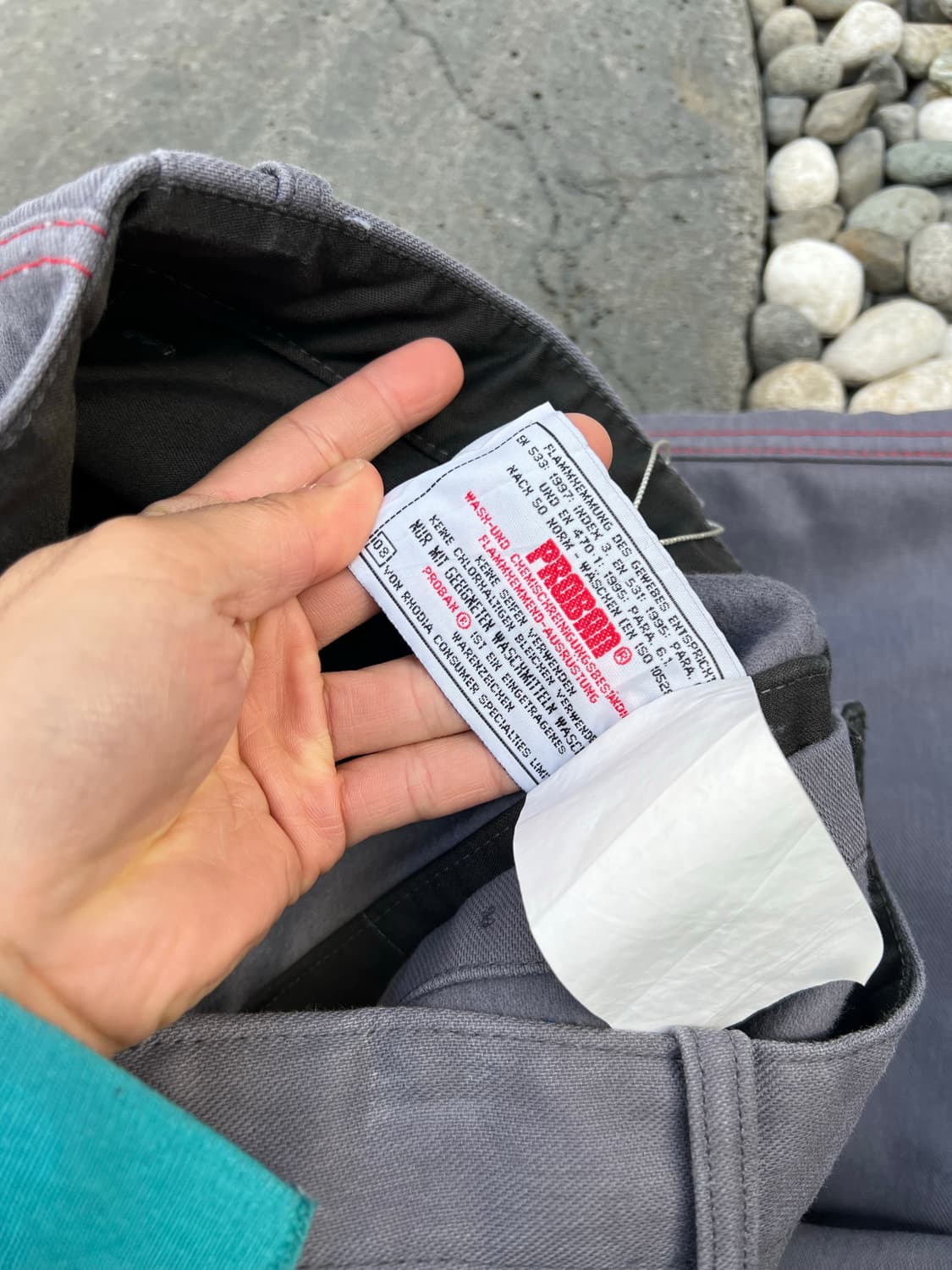 (38인치) OLD EURO GREY WORK PANTS 프렌치워크팬츠 상품이미지6