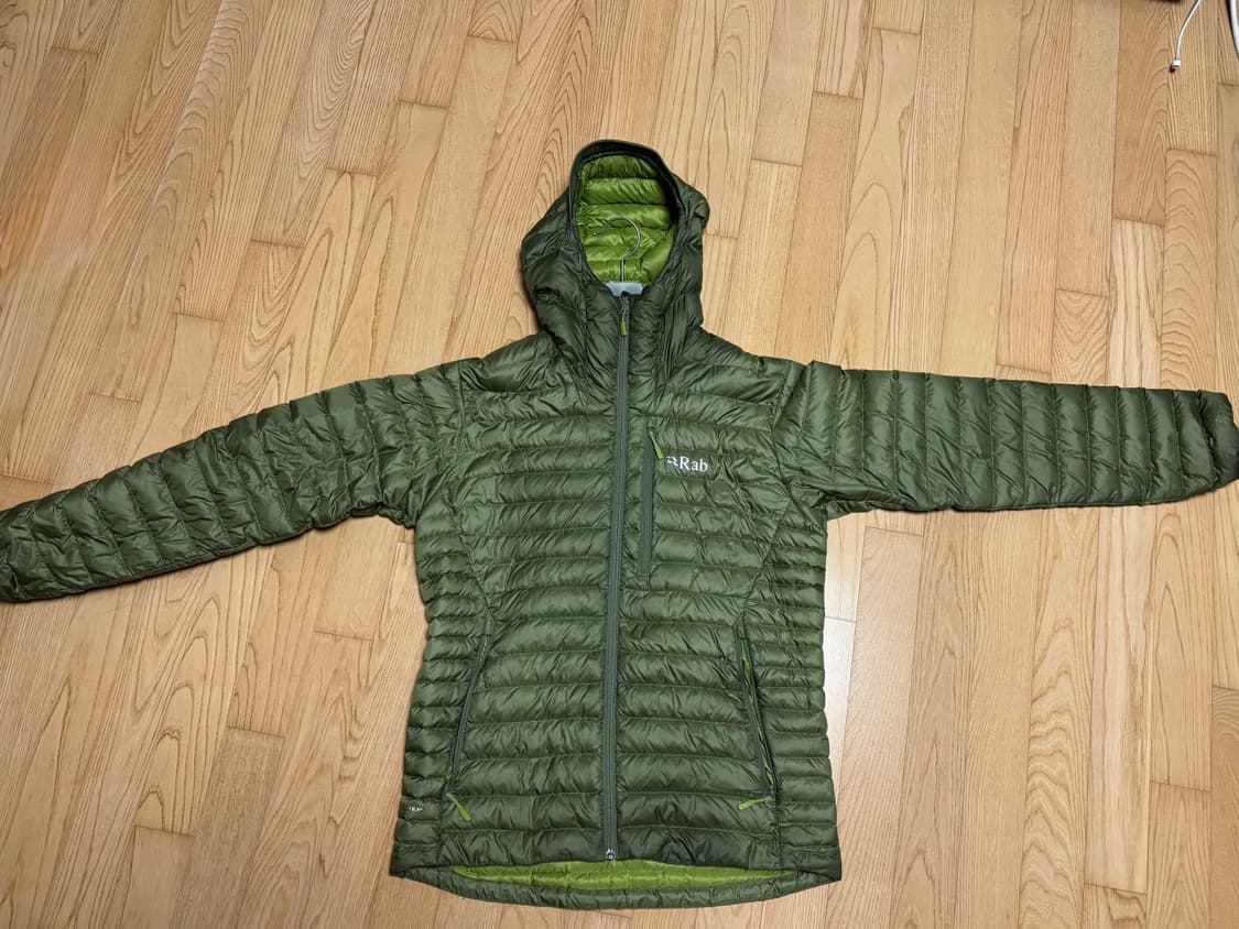 [M] rab 마이크로라이트 알파인 자켓 - Chlorite Green  상품이미지2