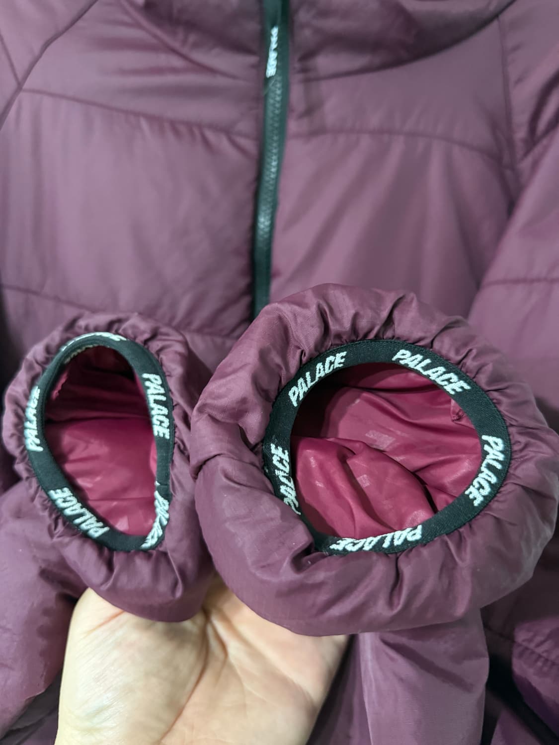[XL] 팔라스 3M 신슐레이트 리버시블 패킹 자켓 라이너 버건디 상품이미지5