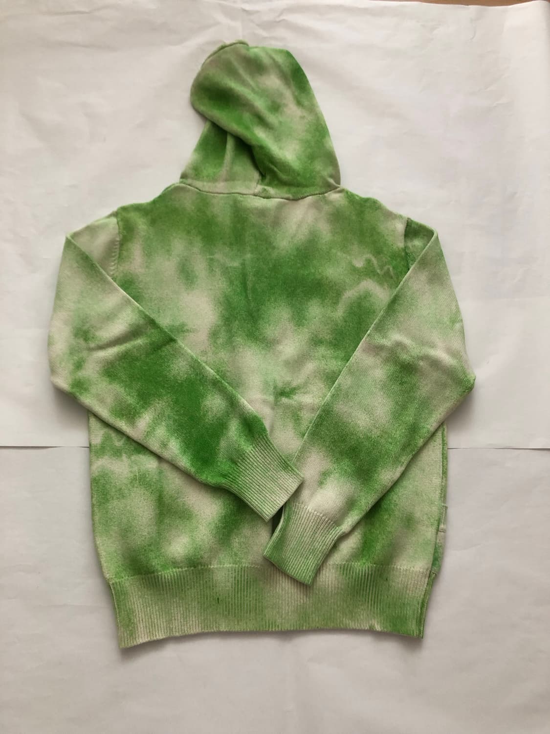 갈리아노 페인트가공 후드 풀오버 니트 상품이미지3