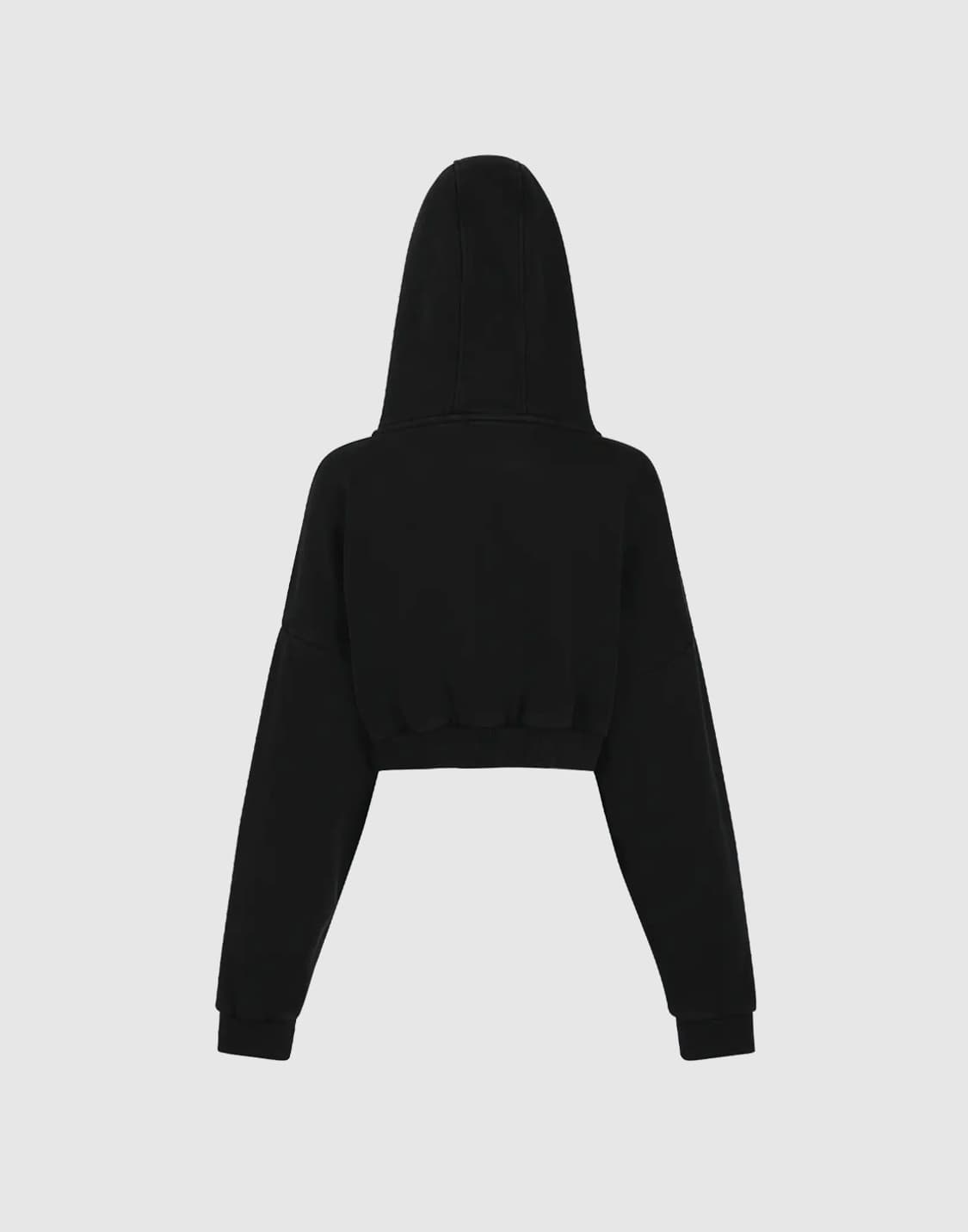 ENTIRE STUDIOS CROPPED FULL ZIP (SOOT) 상품이미지2