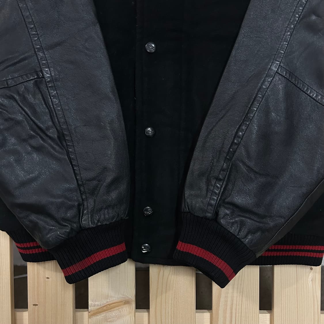 (L) 90s 나이키 조던 울 바시티 자켓  상품이미지5